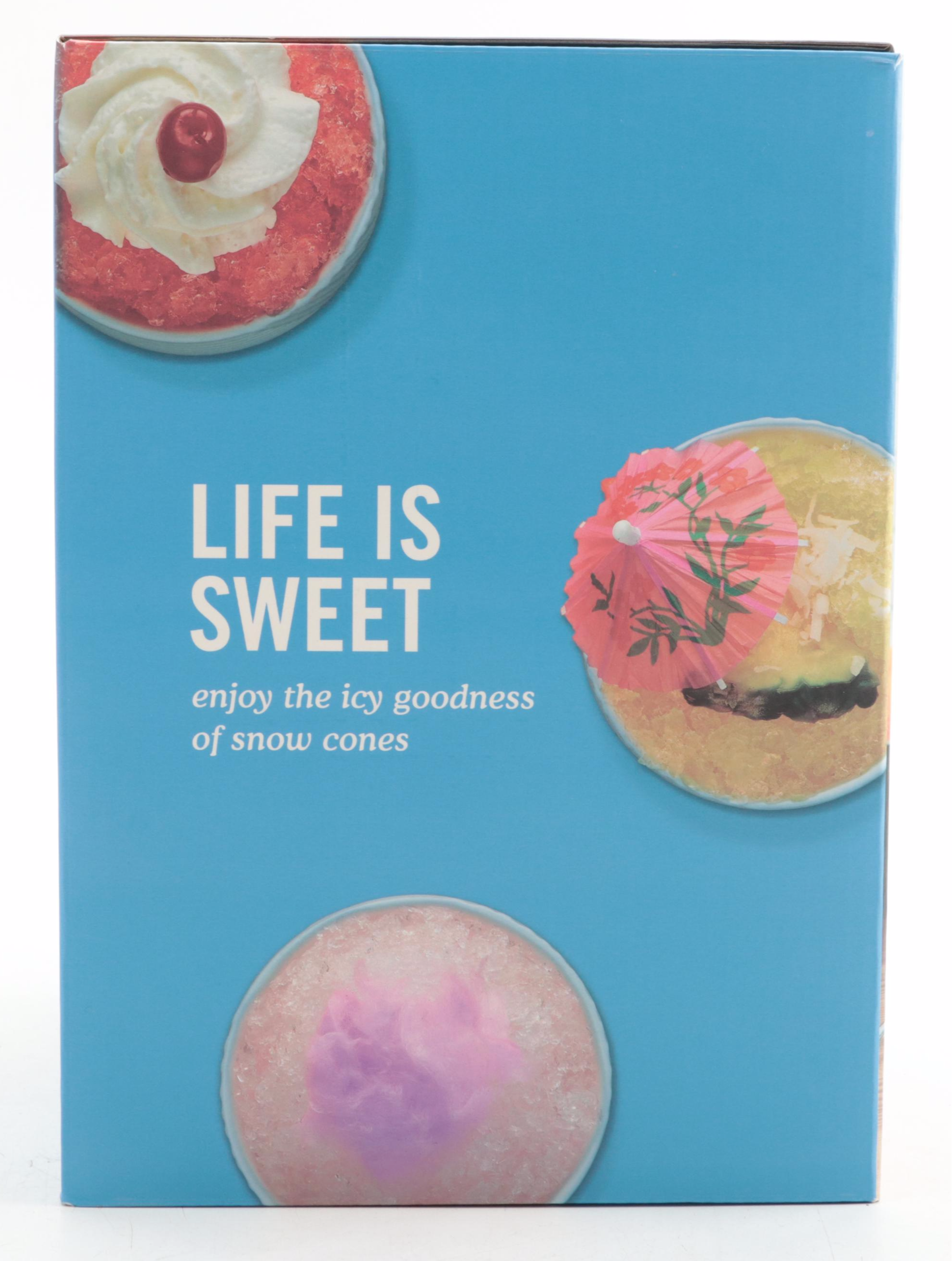 Koji Snow Cone Makers with Paper Cups and Straws