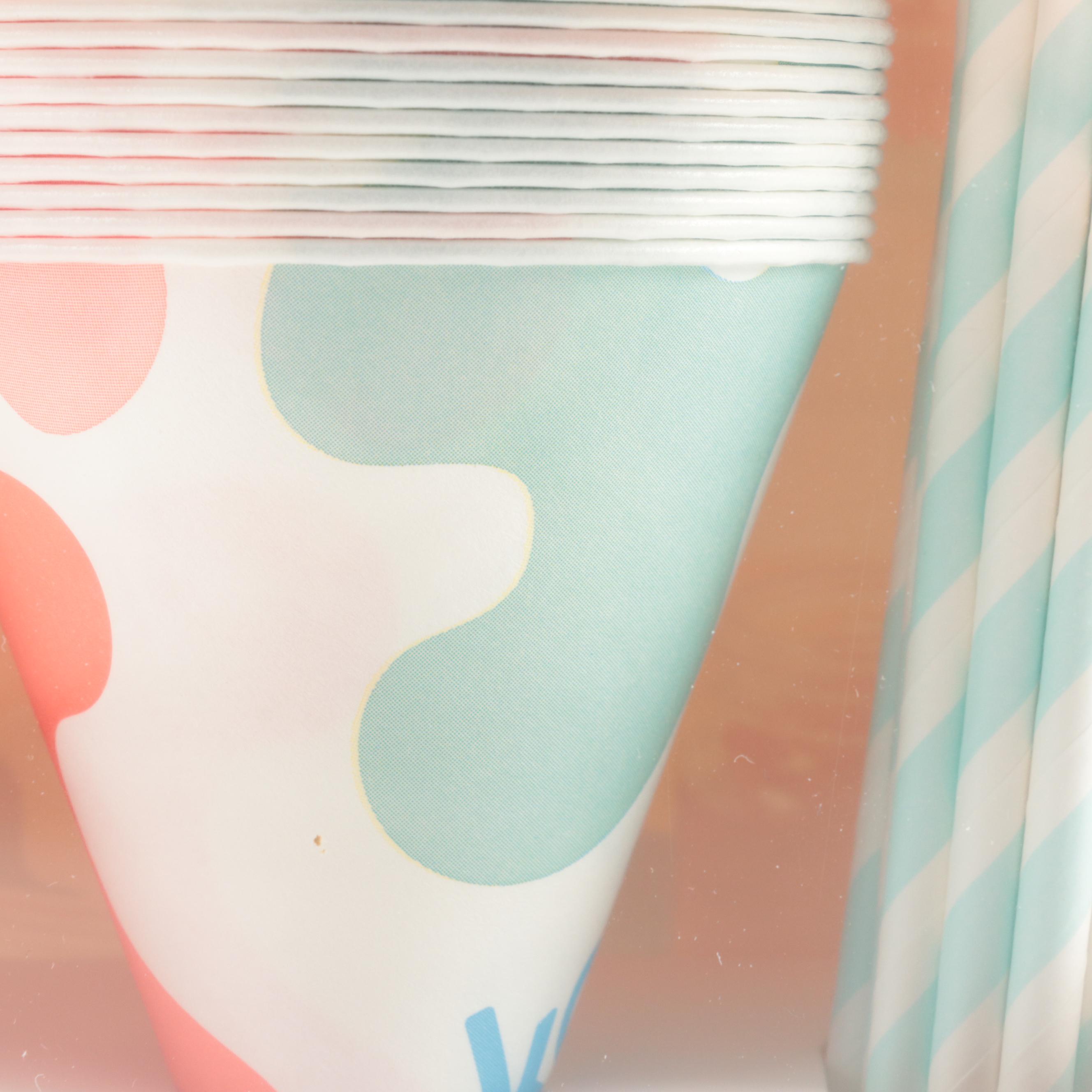 Koji Snow Cone Makers with Paper Cups and Straws