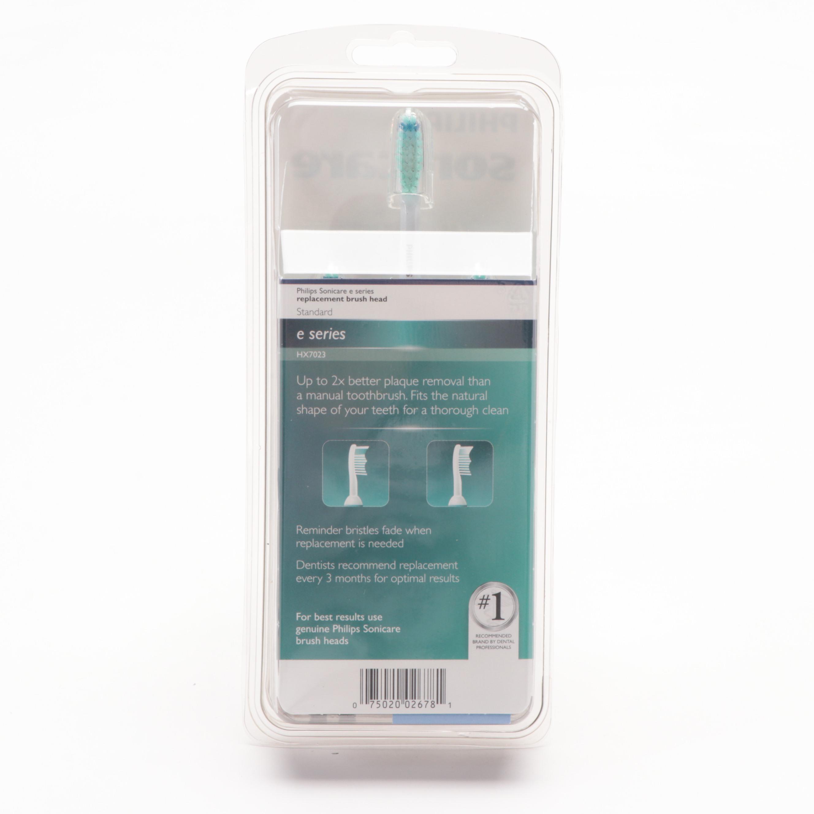Philips Sonicare Standard Replacement Electric Toothbrush Heads