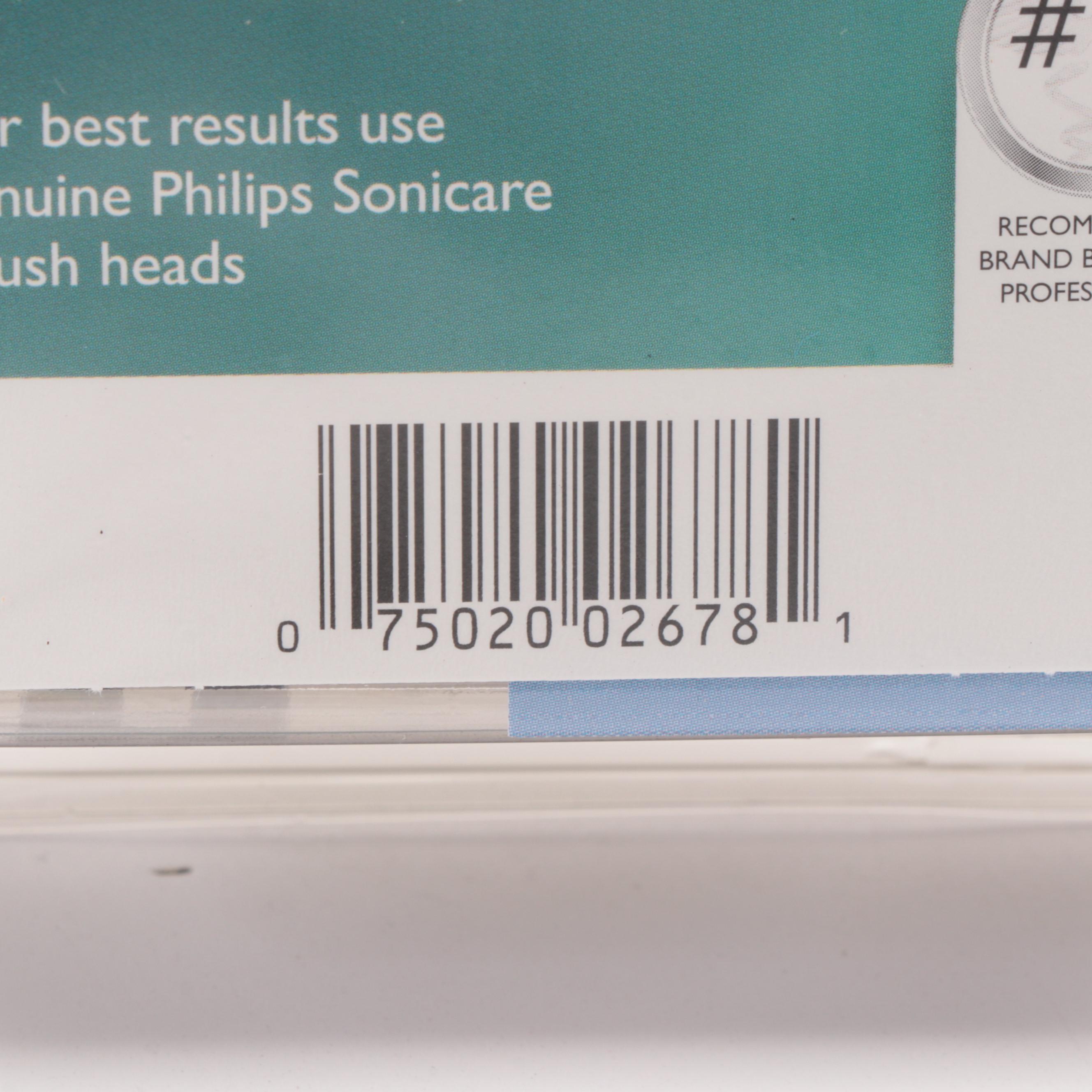 Philips Sonicare Standard Replacement Electric Toothbrush Heads
