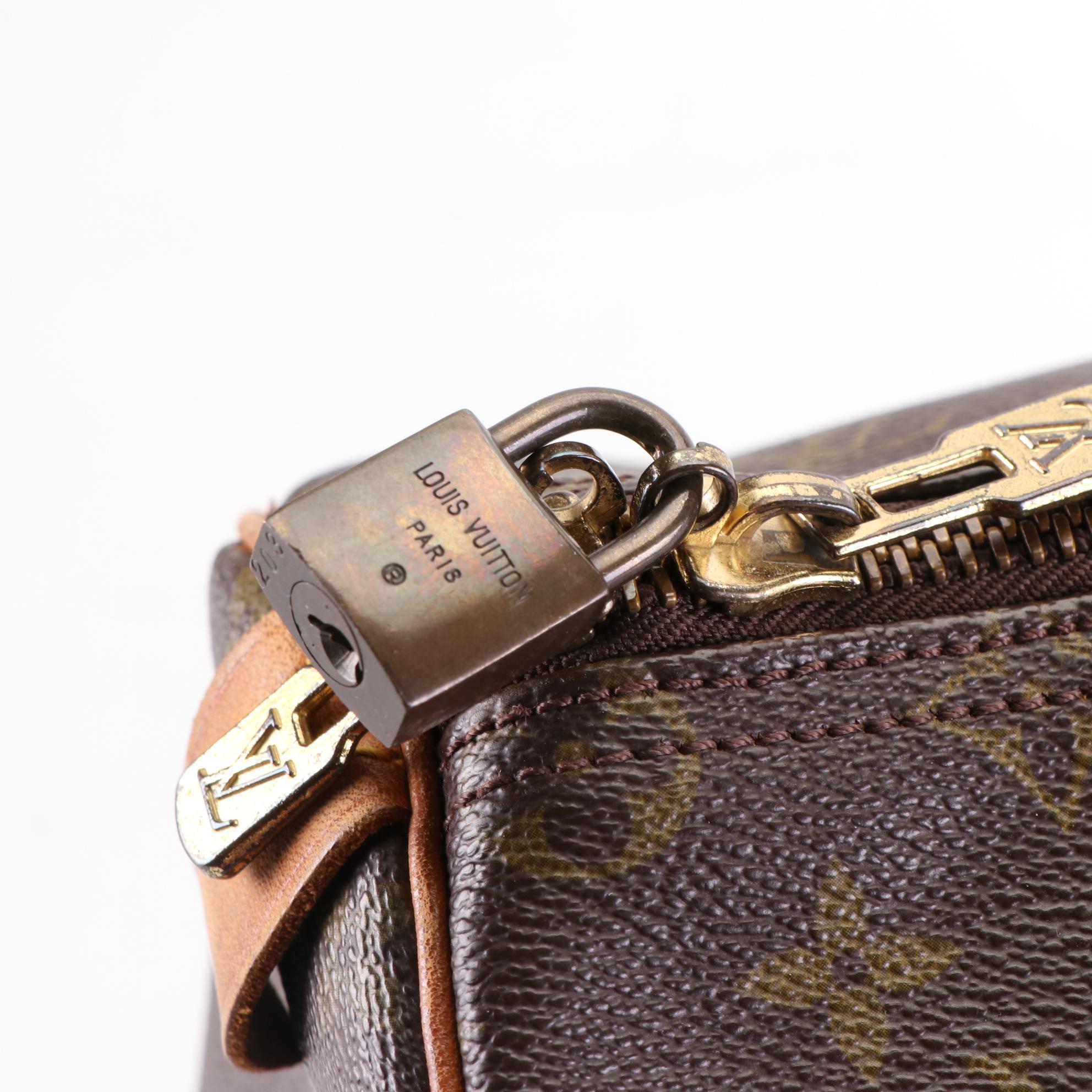 Louis Vuitton Keepall 50 in Monogram Canvas and Vachetta Leather