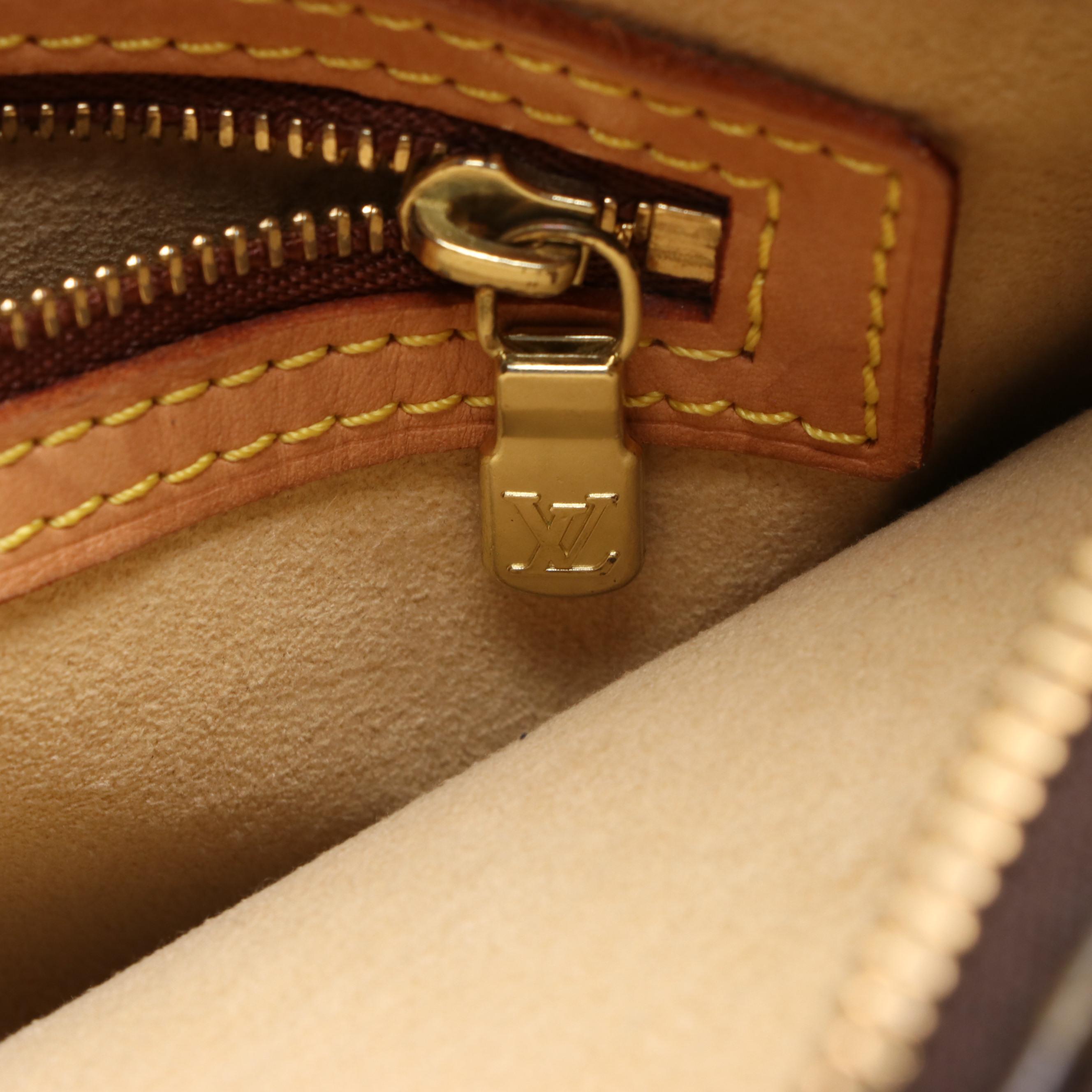 Louis Vuitton Looping Shoulder Bag in Monogram Canvas and Vachetta Leather