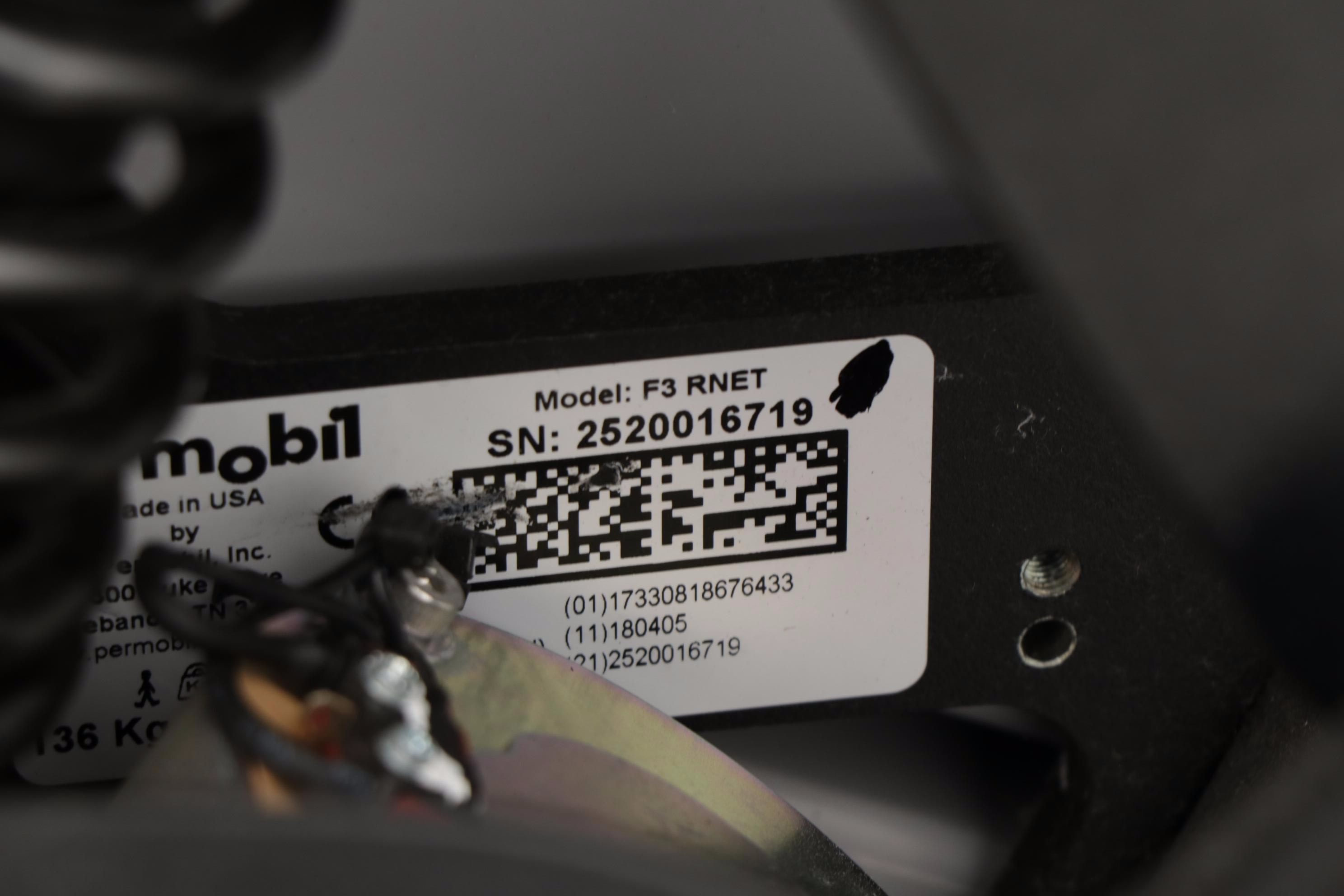 Permobil "F3 Corpus" Power Wheelchair with Comfort Inception Seat