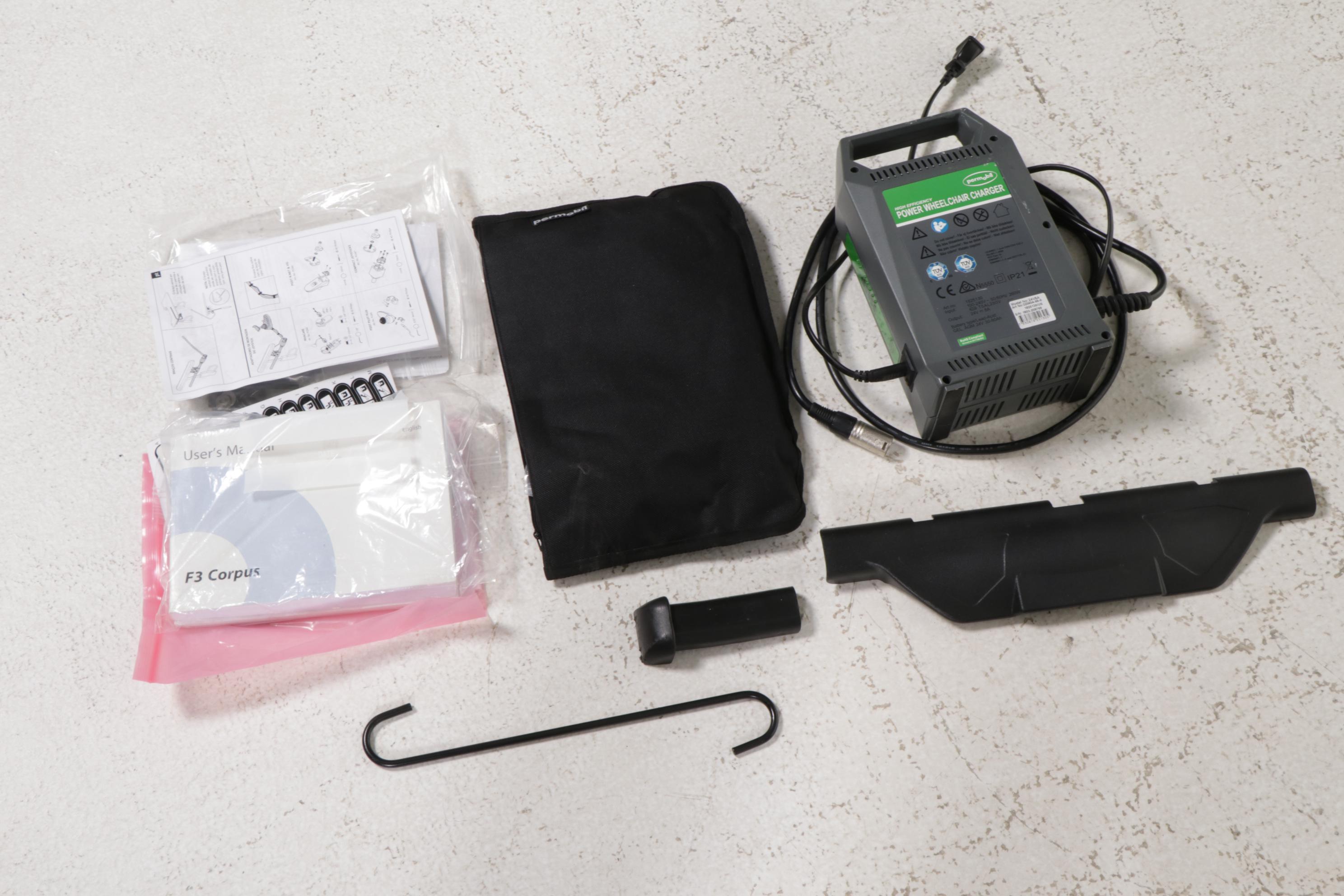 Permobil "F3 Corpus" Power Wheelchair with Comfort Inception Seat