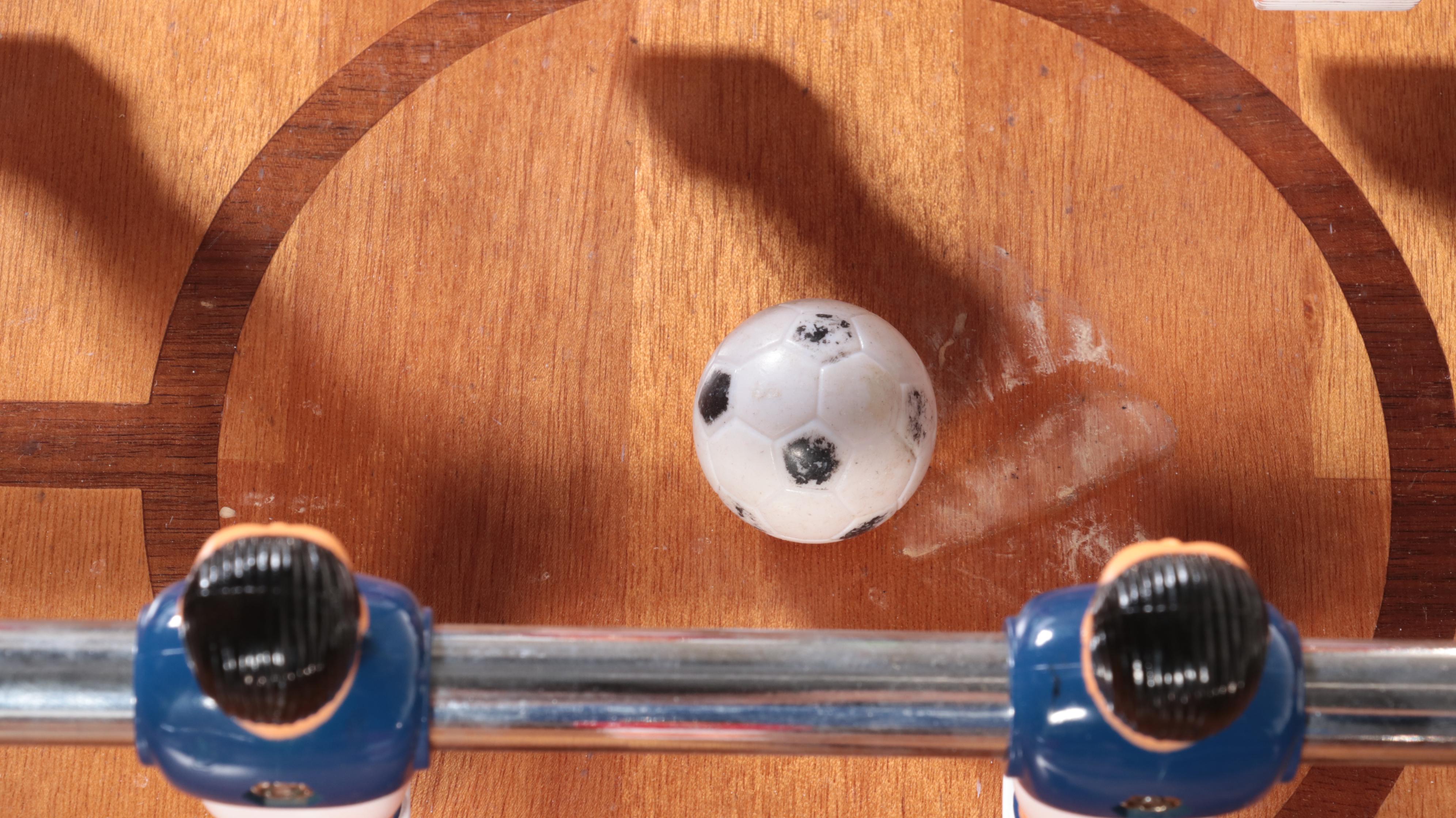 Foos Ball Game Table in Mahogany Finish