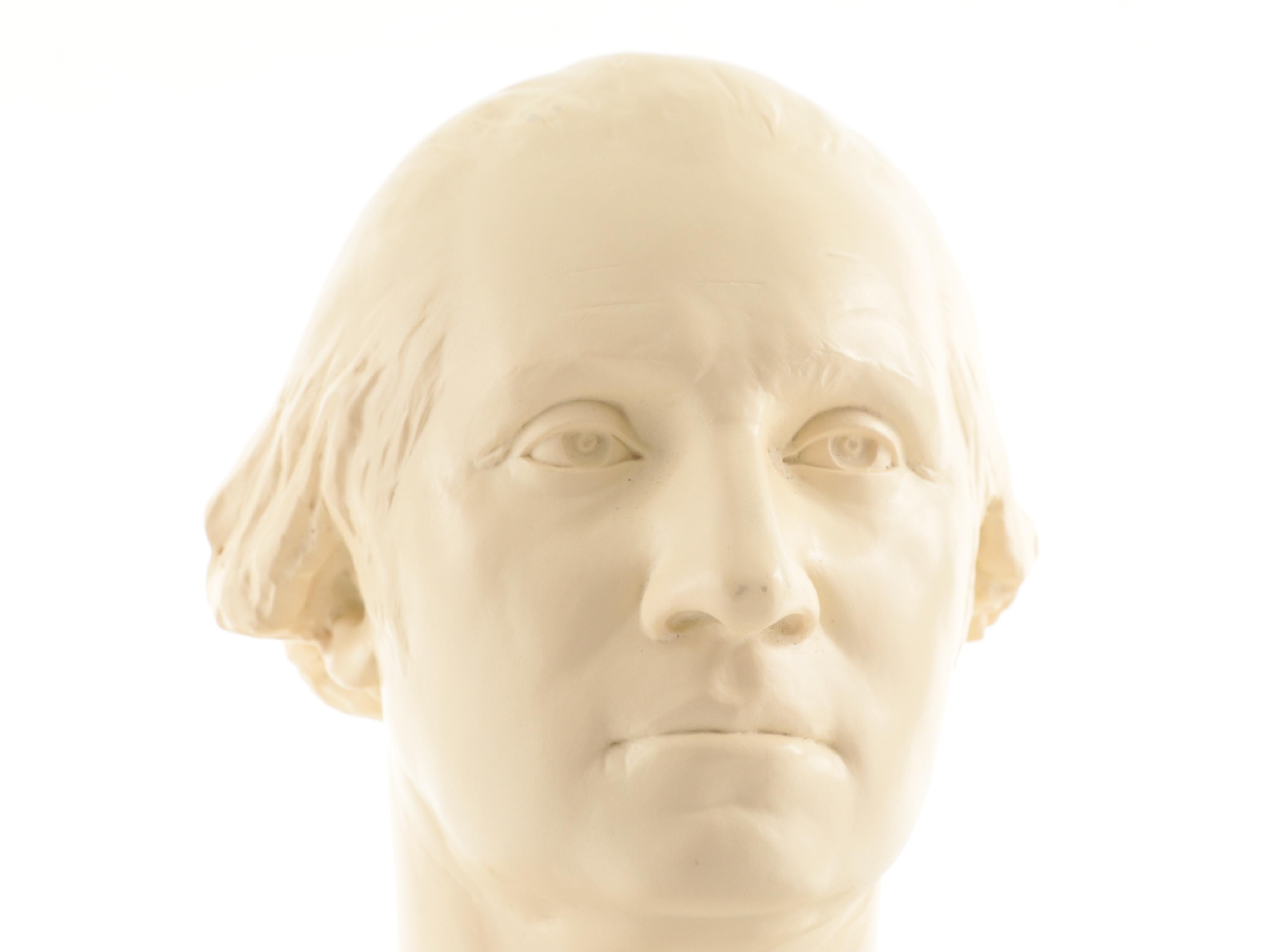 Resin Sculpture After Jean Atoine Houdon of George Washington, 2006