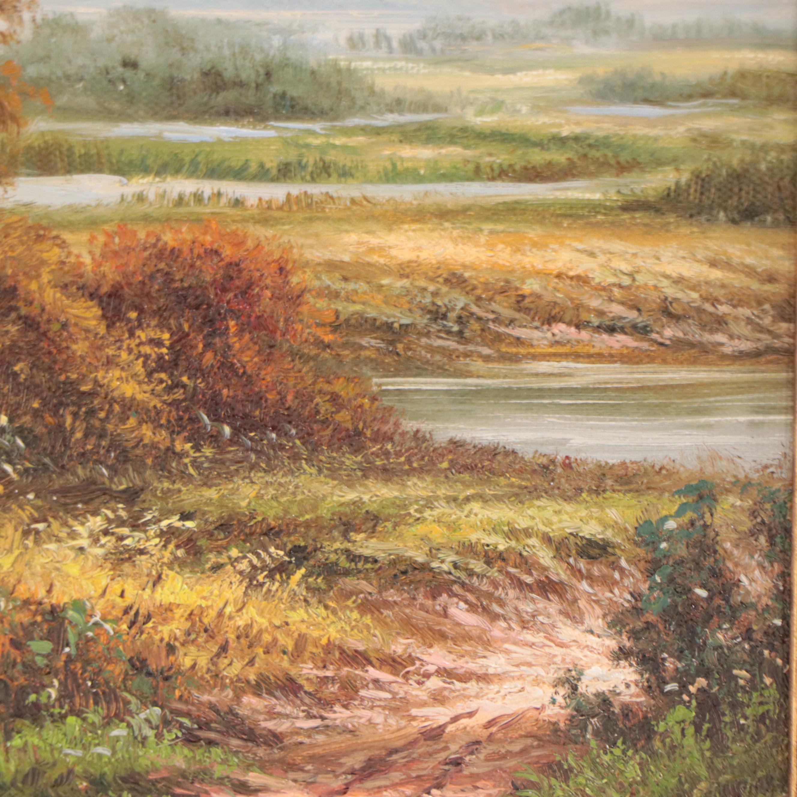 Landscape Oil Painting, 21st Century