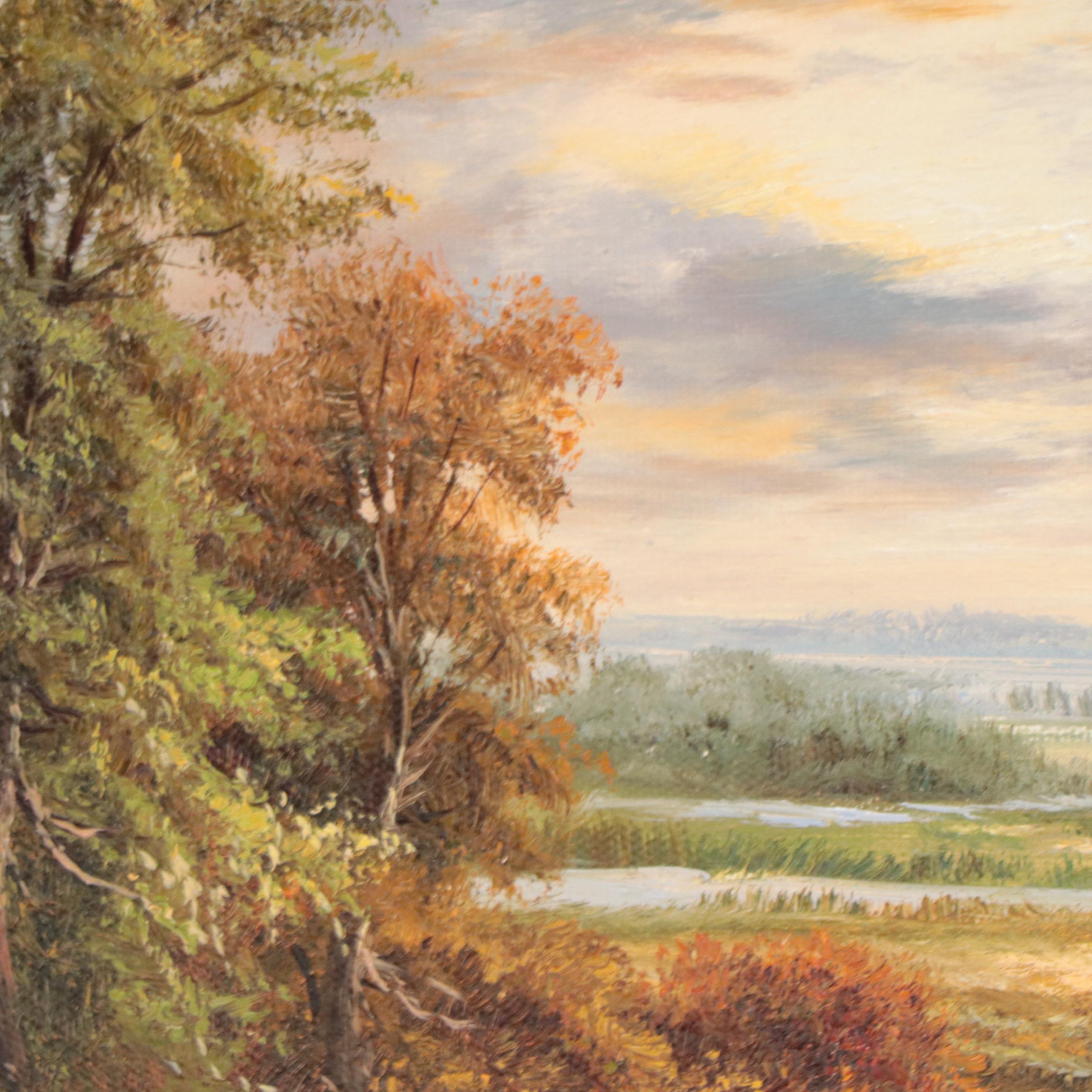 Landscape Oil Painting, 21st Century