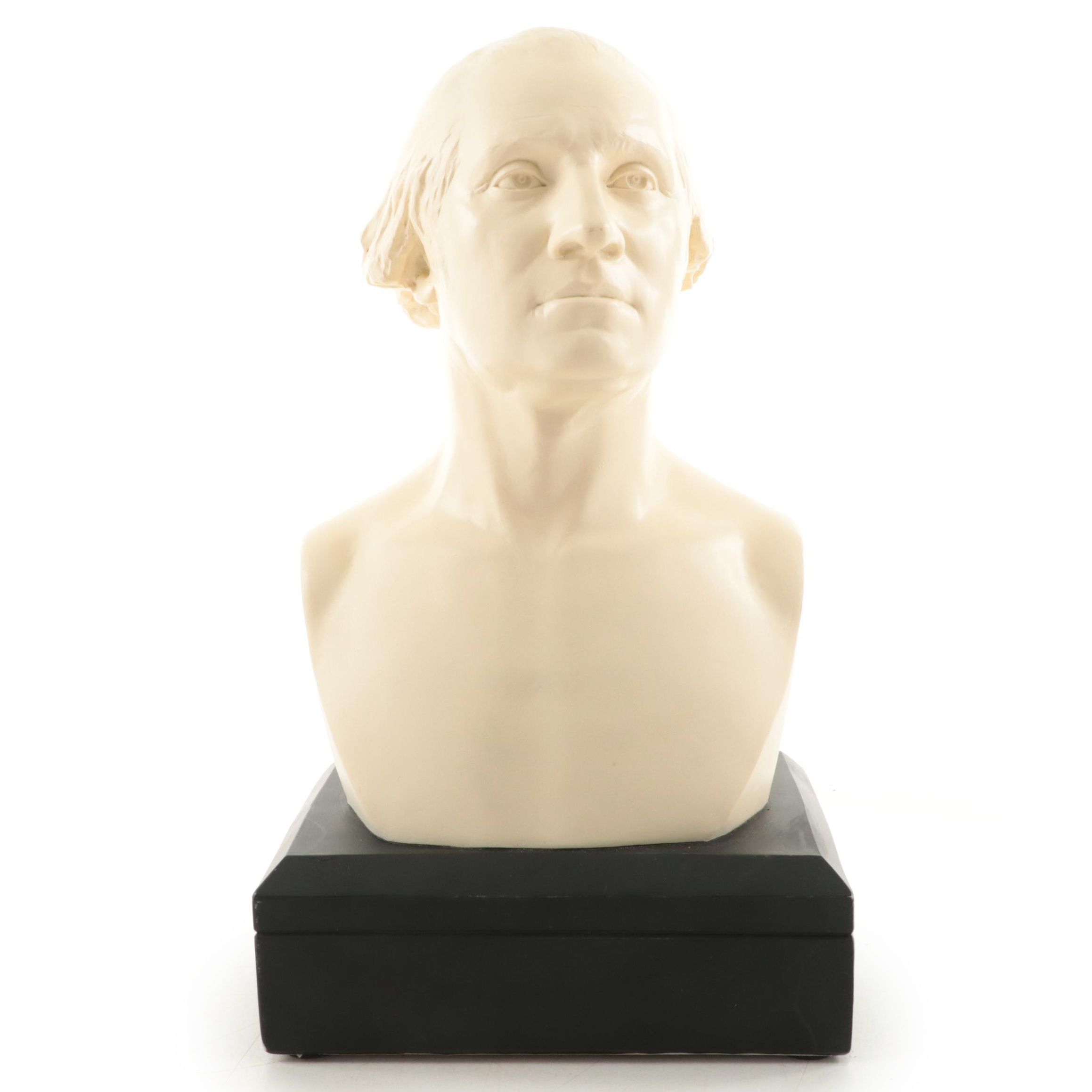 Resin Sculpture After Jean Atoine Houdon of George Washington, 2006