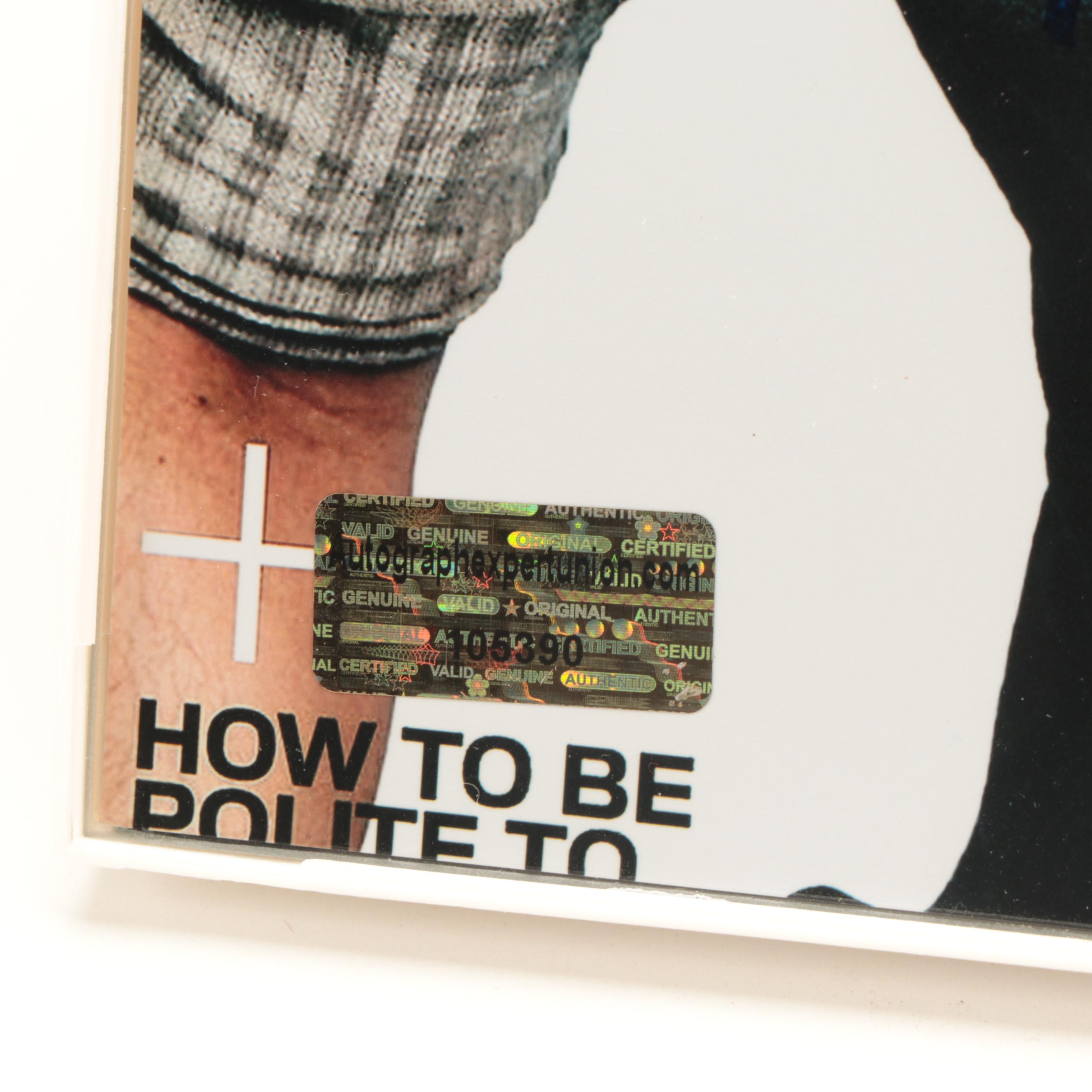 Adam Driver Signed GQ Magazine Cover Giclée in Frame