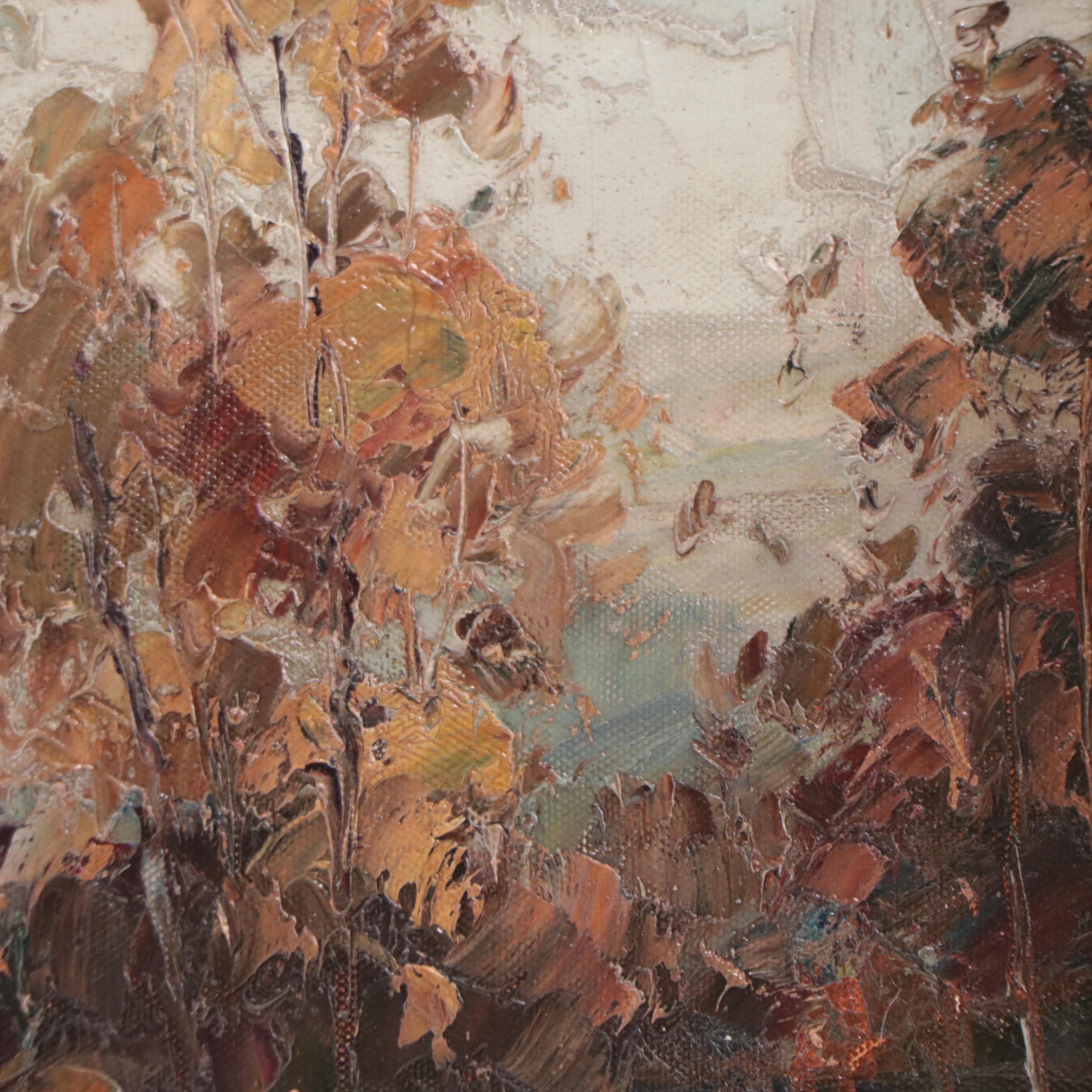 Country Landscape Oil Painting