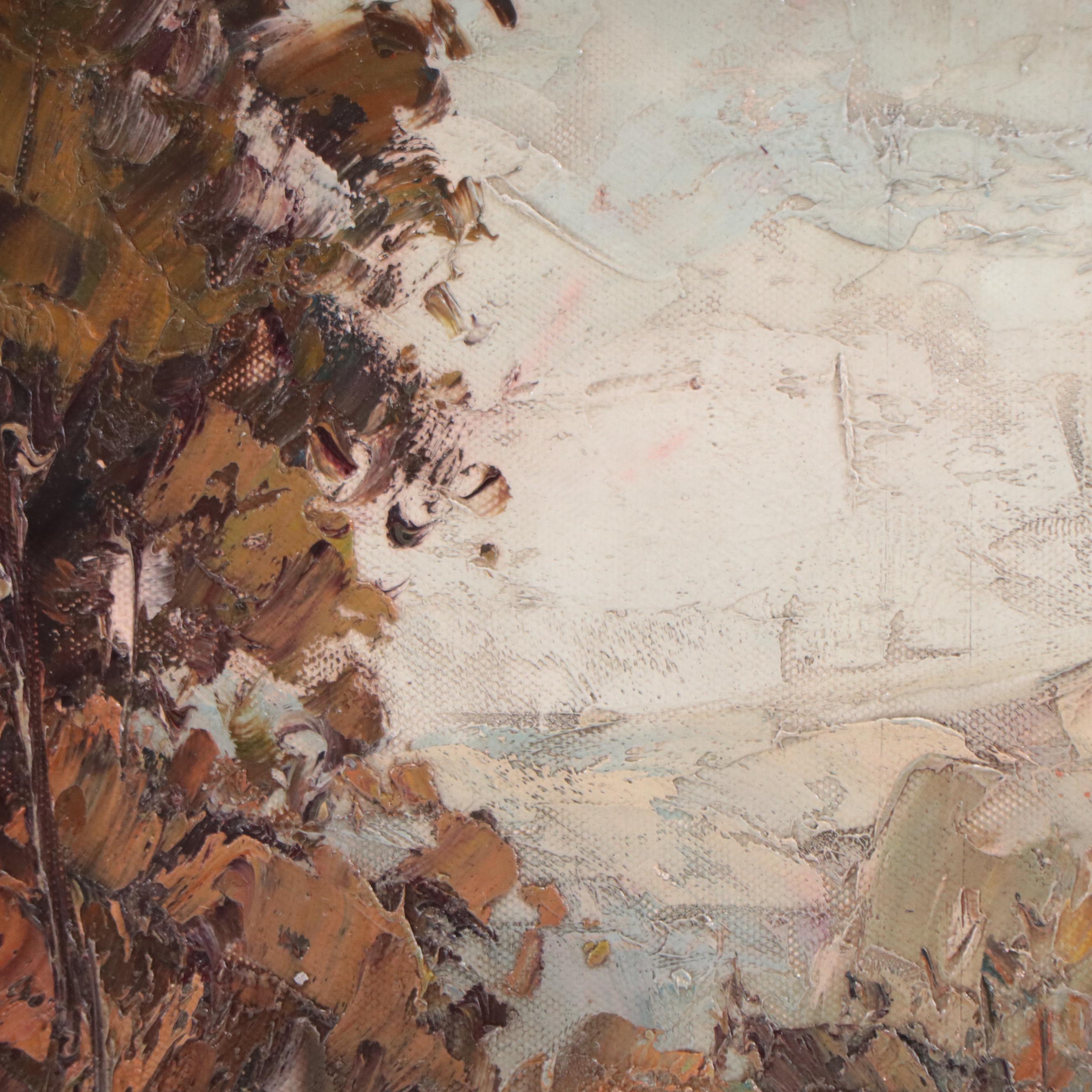 Country Landscape Oil Painting