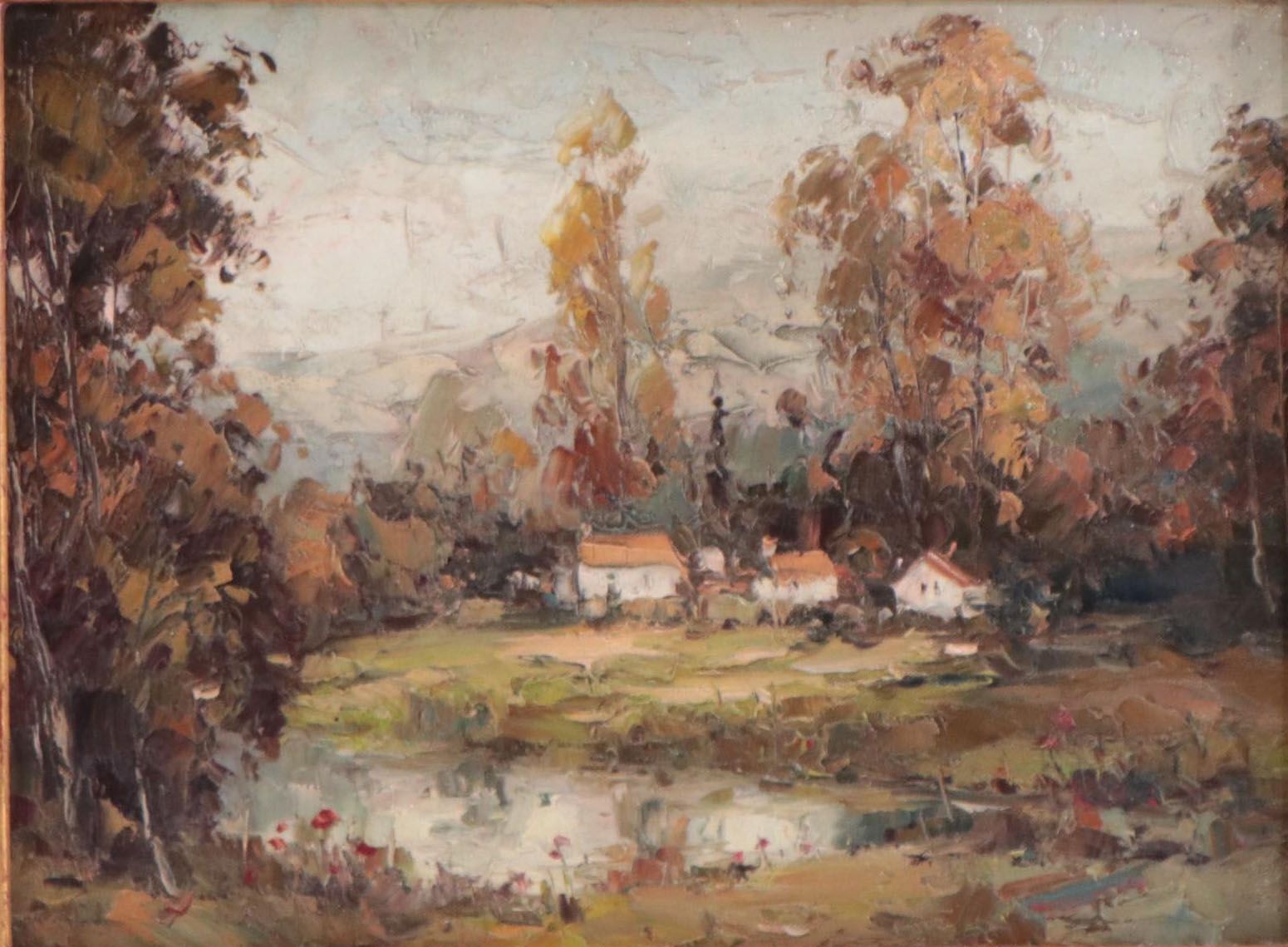 Country Landscape Oil Painting