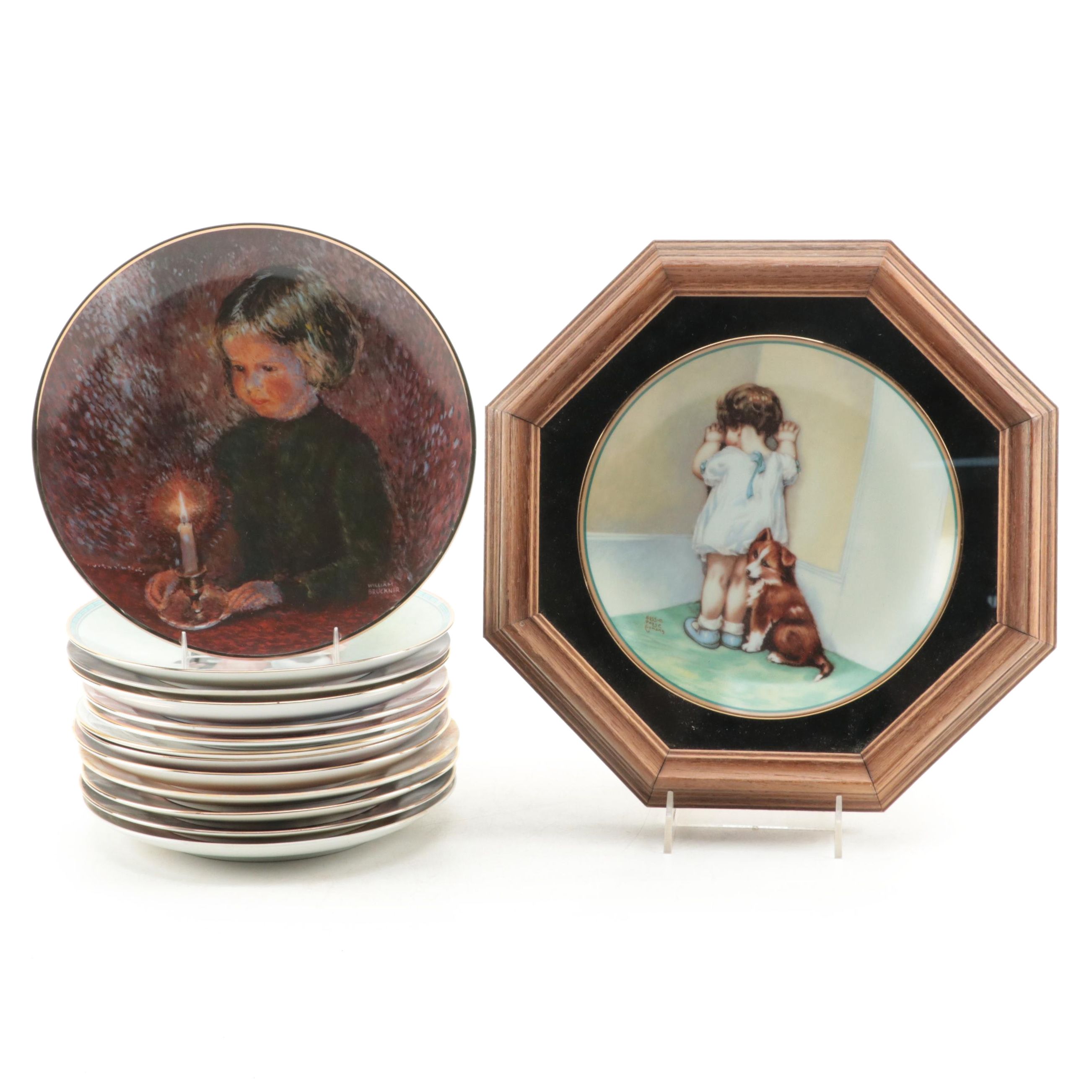 Royal Worchester and Other Collectors Plate