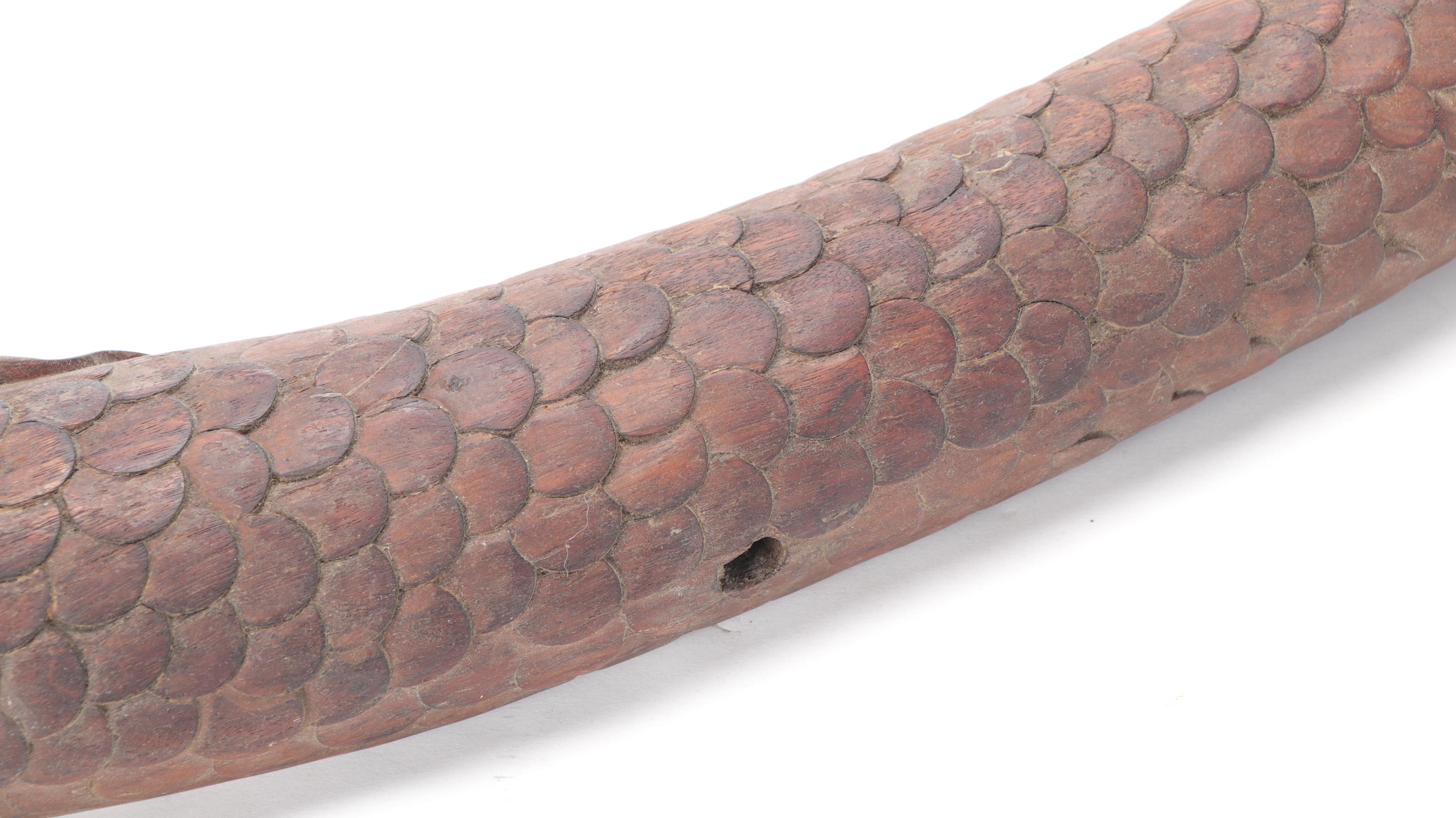 Renaissance Style Dolphin Carved Wood Architectural Element