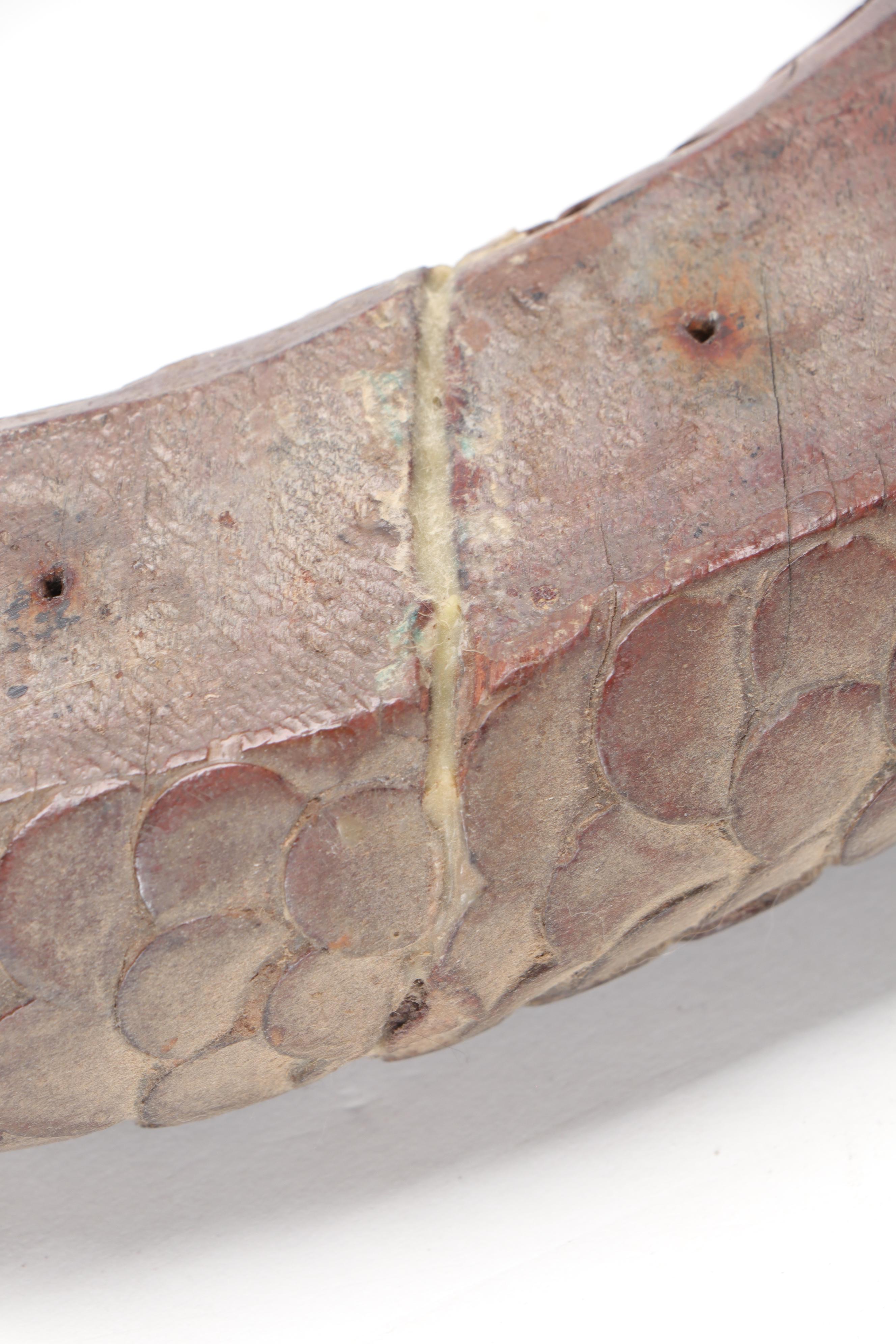 Renaissance Style Dolphin Carved Wood Architectural Element