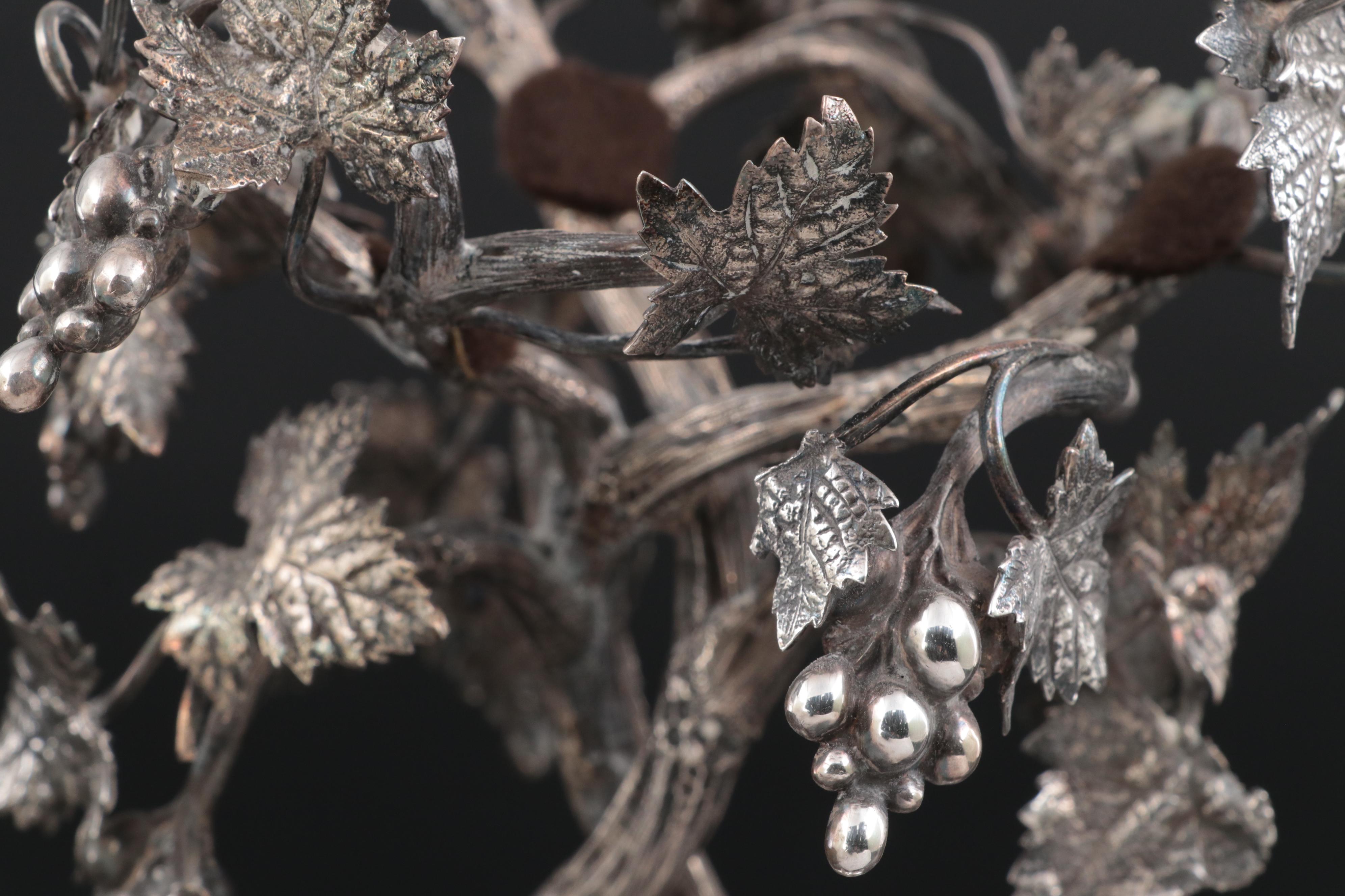 Alexander Macrae of London Rococo Style Sterling Silver Compote, 1858