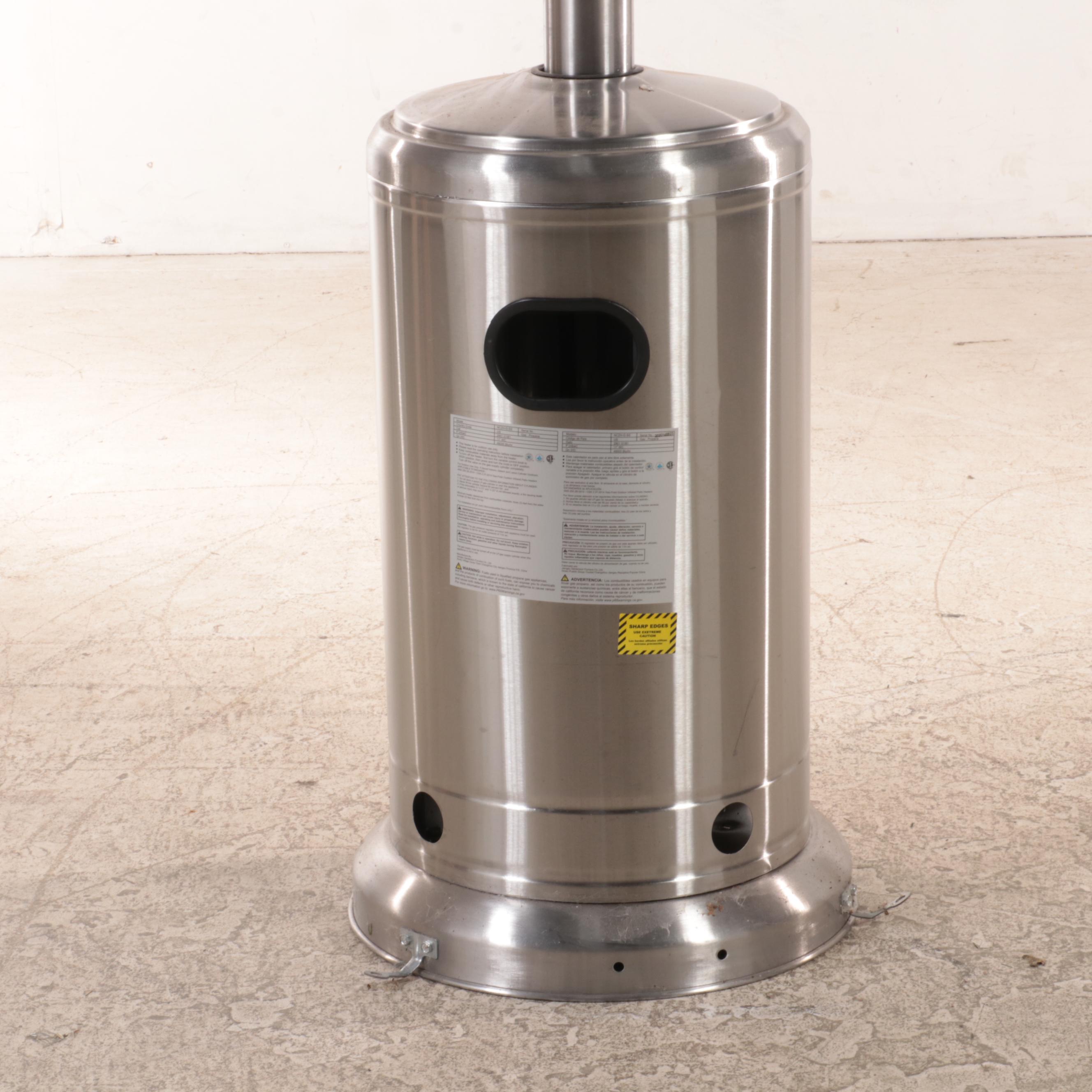 Hampton Bay "NCZH-G-SS" 48000 BTU Stainless Steel Patio Heater