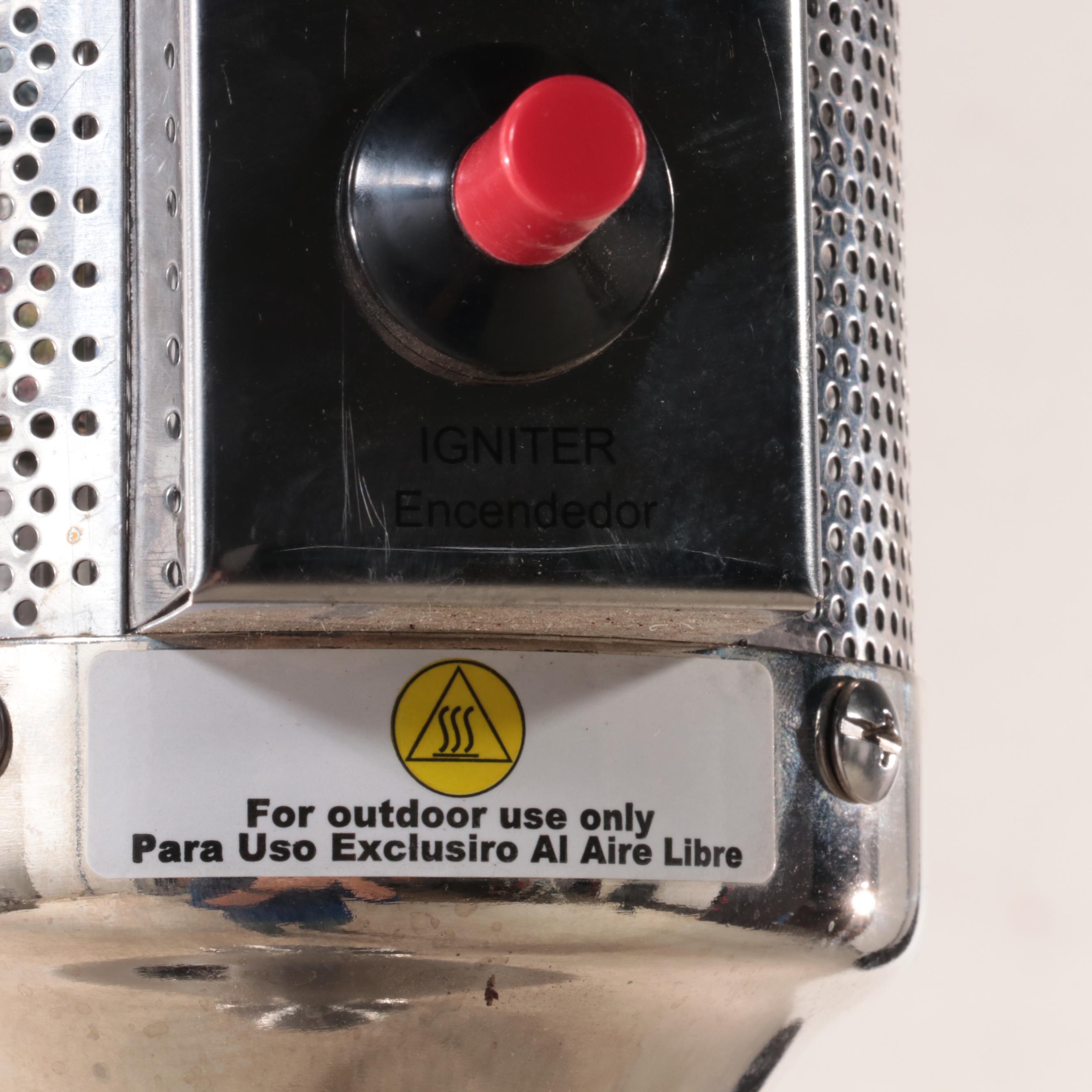 Hampton Bay "NCZH-G-SS" 48000 BTU Stainless Steel Patio Heater