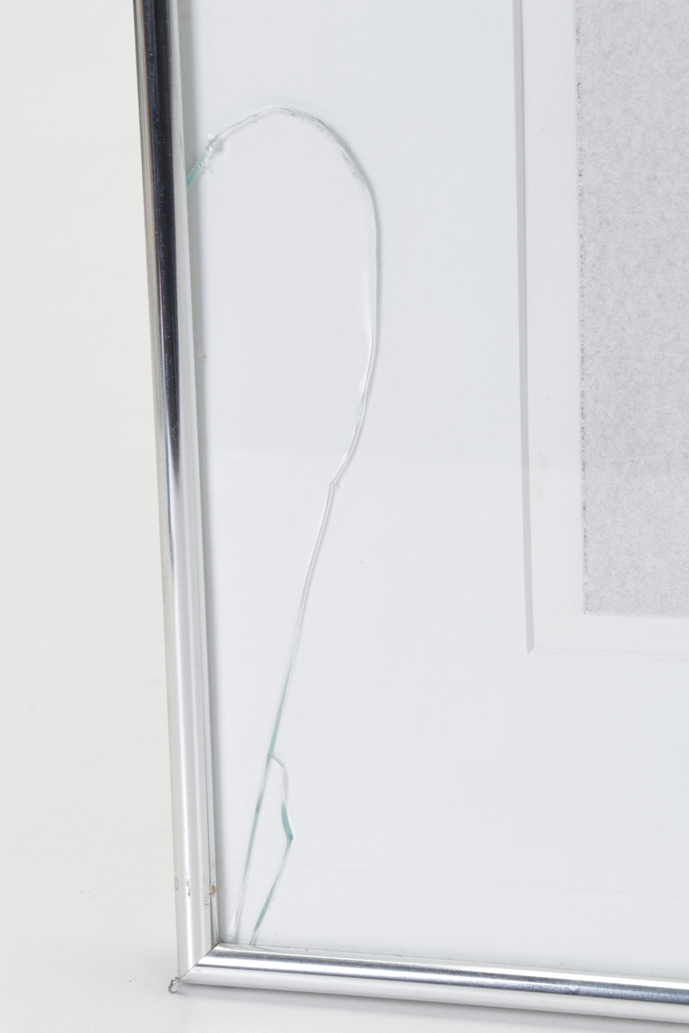 László Dús Abstract Etching With Aquatint, 1977