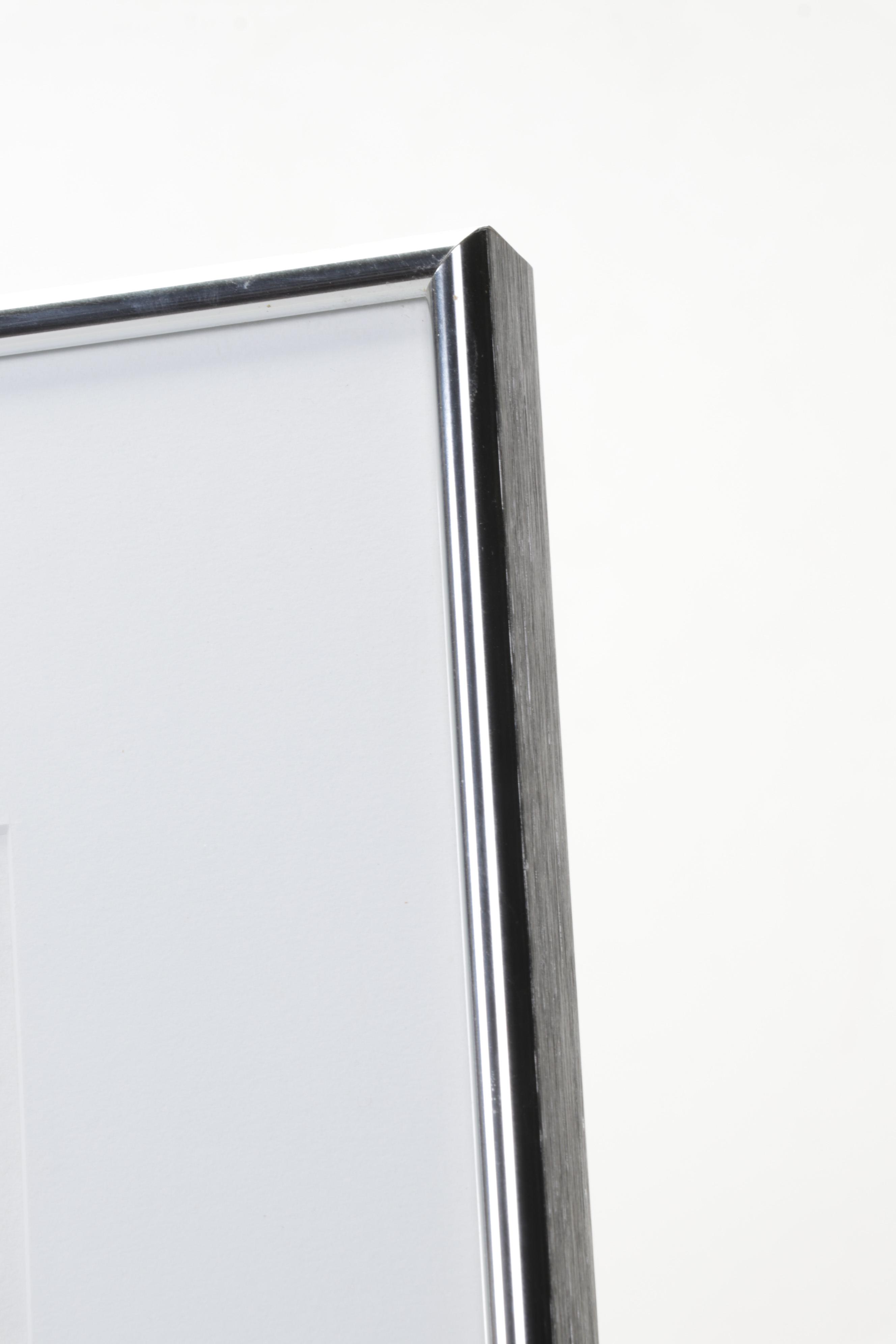 László Dús Abstract Etching With Aquatint, 1977