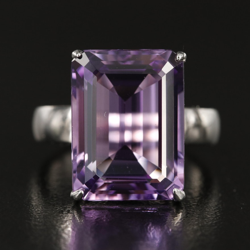 Sterling Amethyst Ring