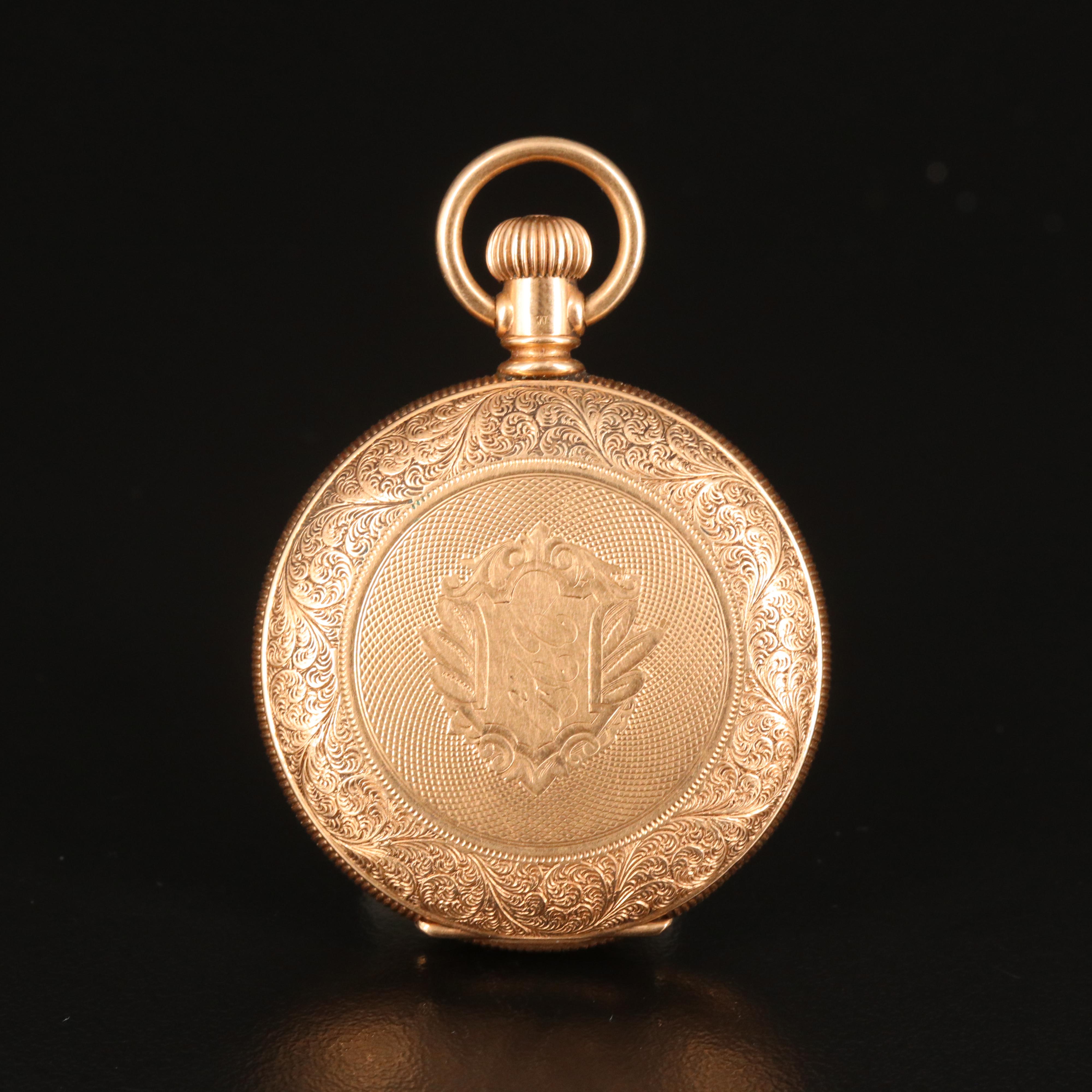 1890 - 1891American Waltham Gold-Filled Pocket Watch