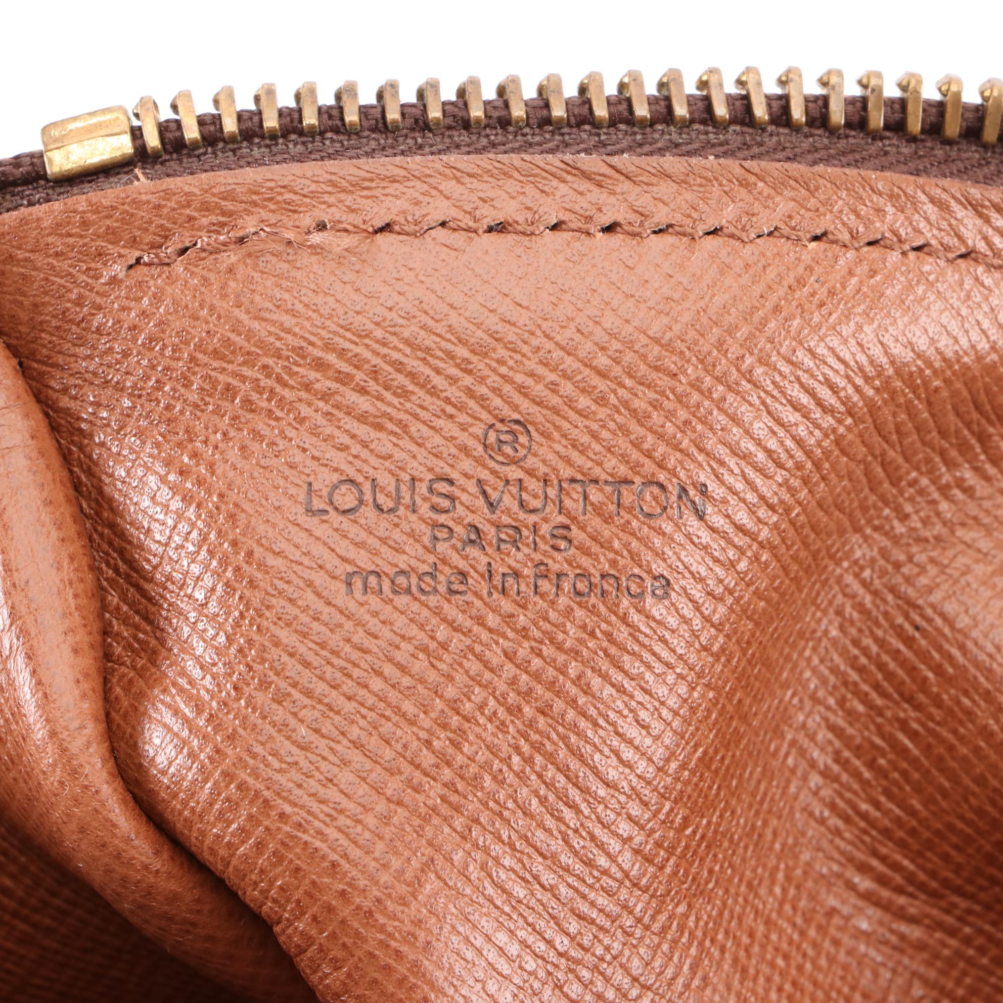 Louis Vuitton Papillon 26 in Monogram Canvas and Brown Leather