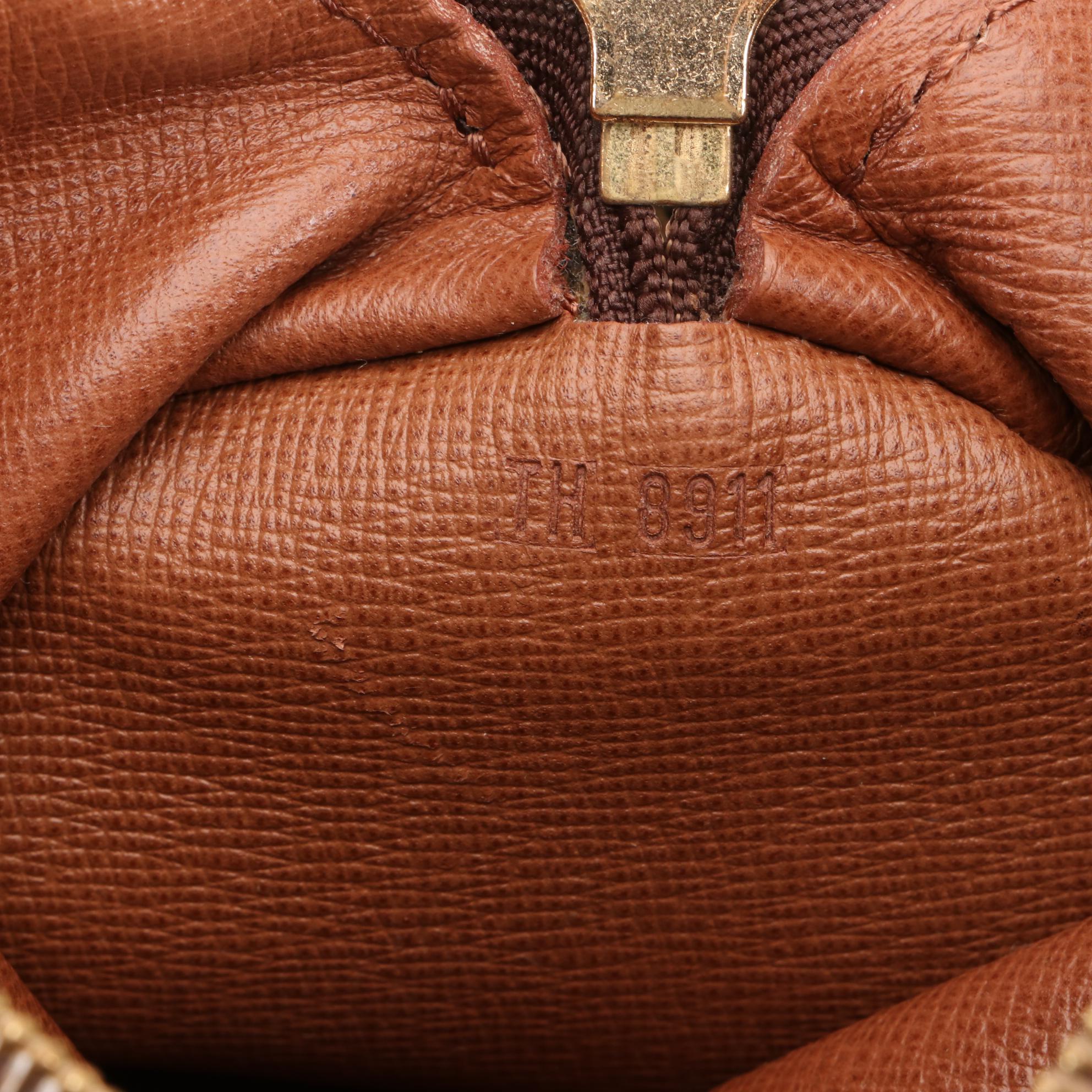 Louis Vuitton Papillon 26 in Monogram Canvas and Brown Leather