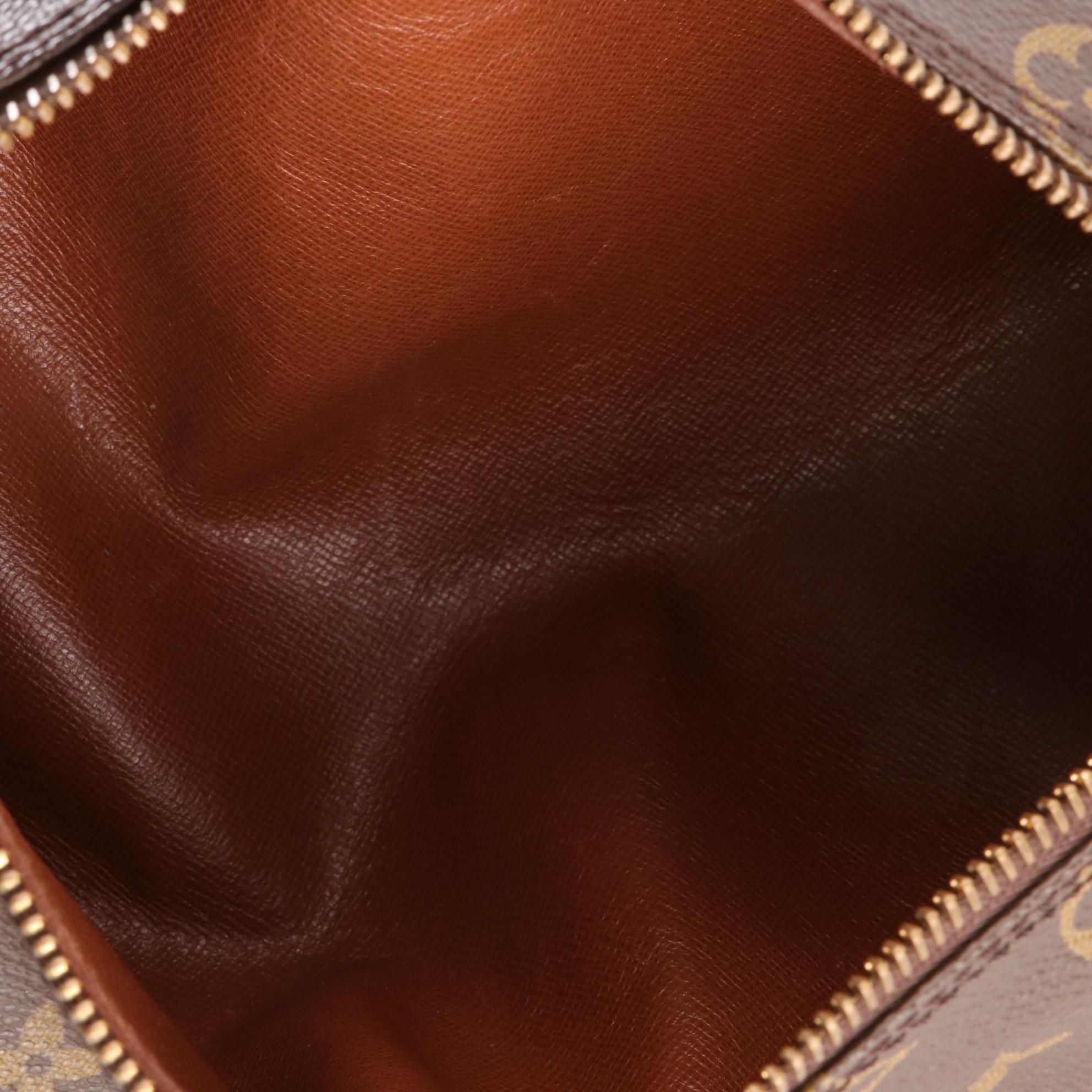 Louis Vuitton Papillon 26 in Monogram Canvas and Brown Leather