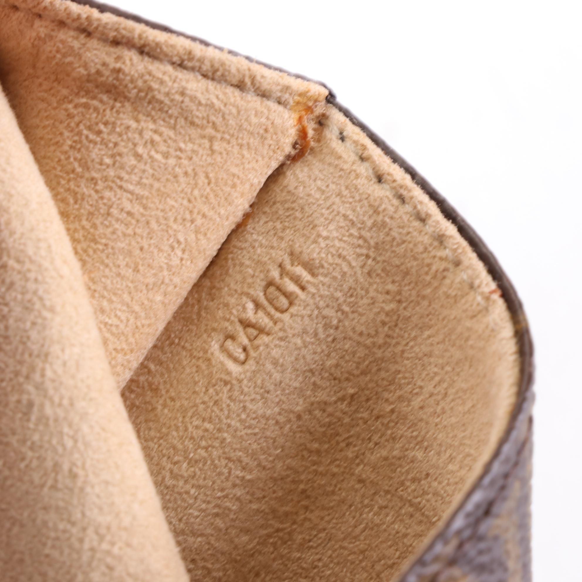 Louis Vuitton Twin Pochette PM in Monogram Canvas/Vachetta Leather with Straps