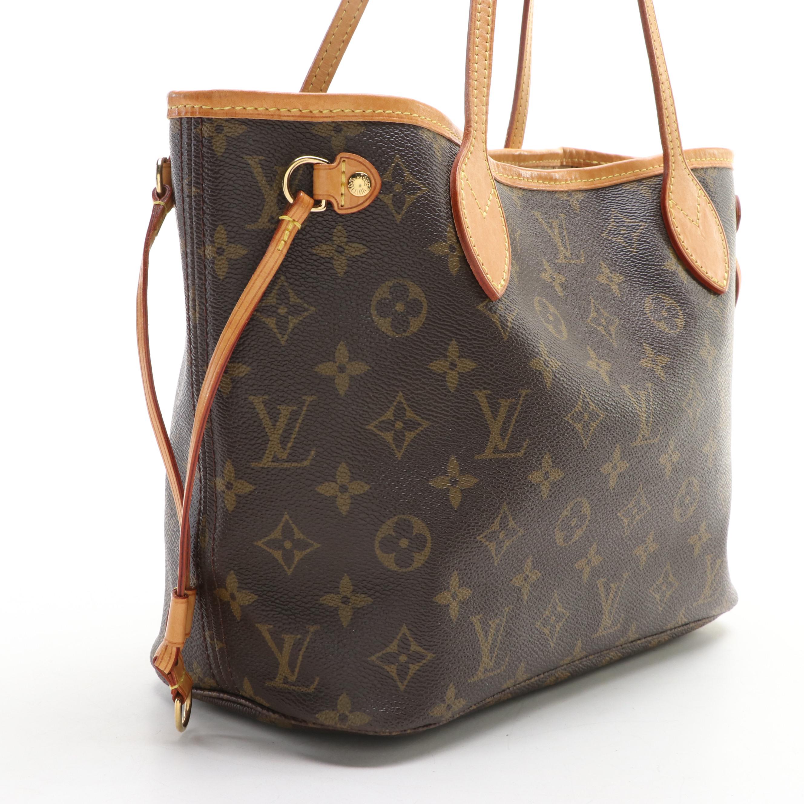 Louis Vuitton Neverfull PM in Monogram Canvas and Leather
