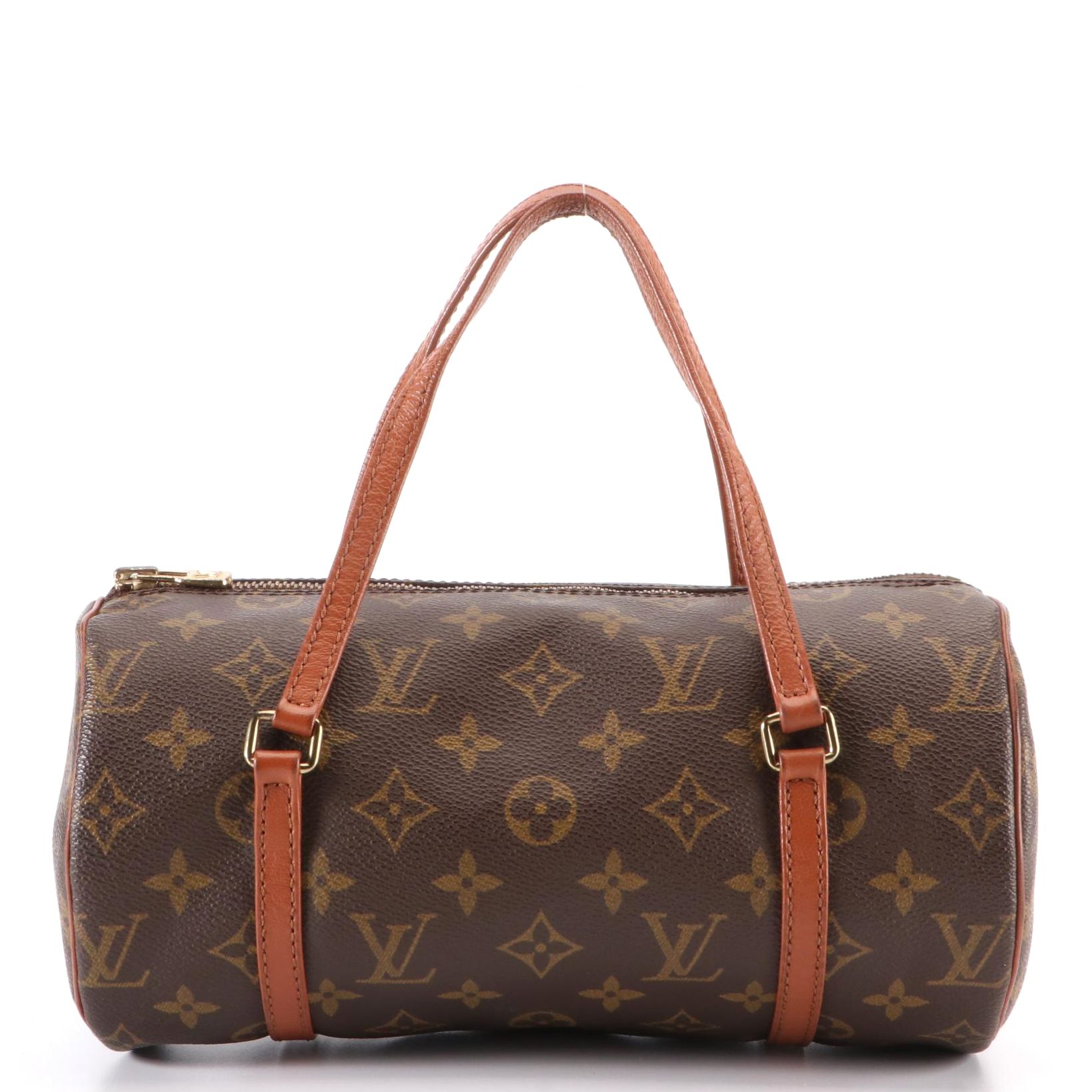 Louis Vuitton Papillon 26 in Monogram Canvas and Brown Leather