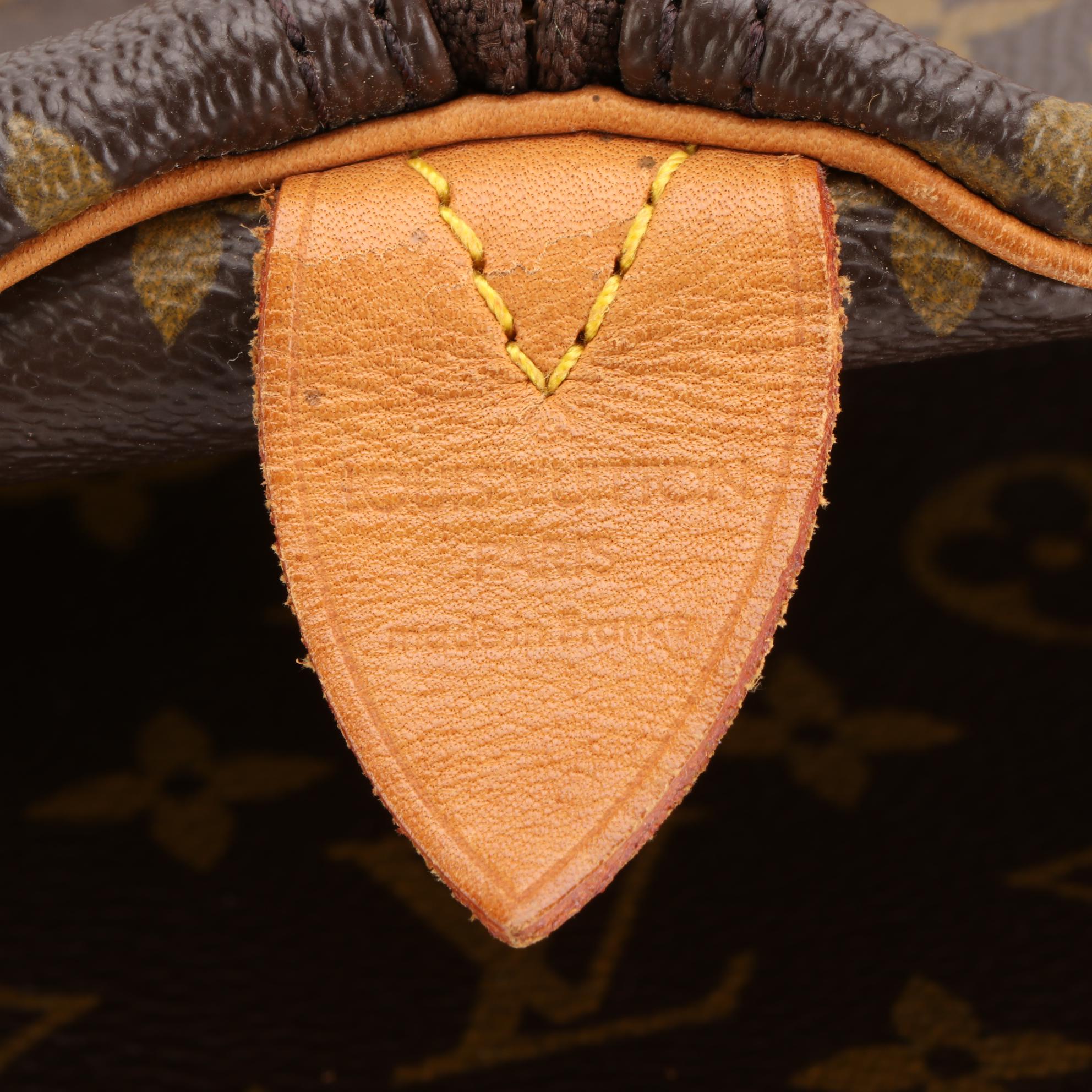 Louis Vuitton Keepall 50 in Monogram Canvas and Vachetta Leather