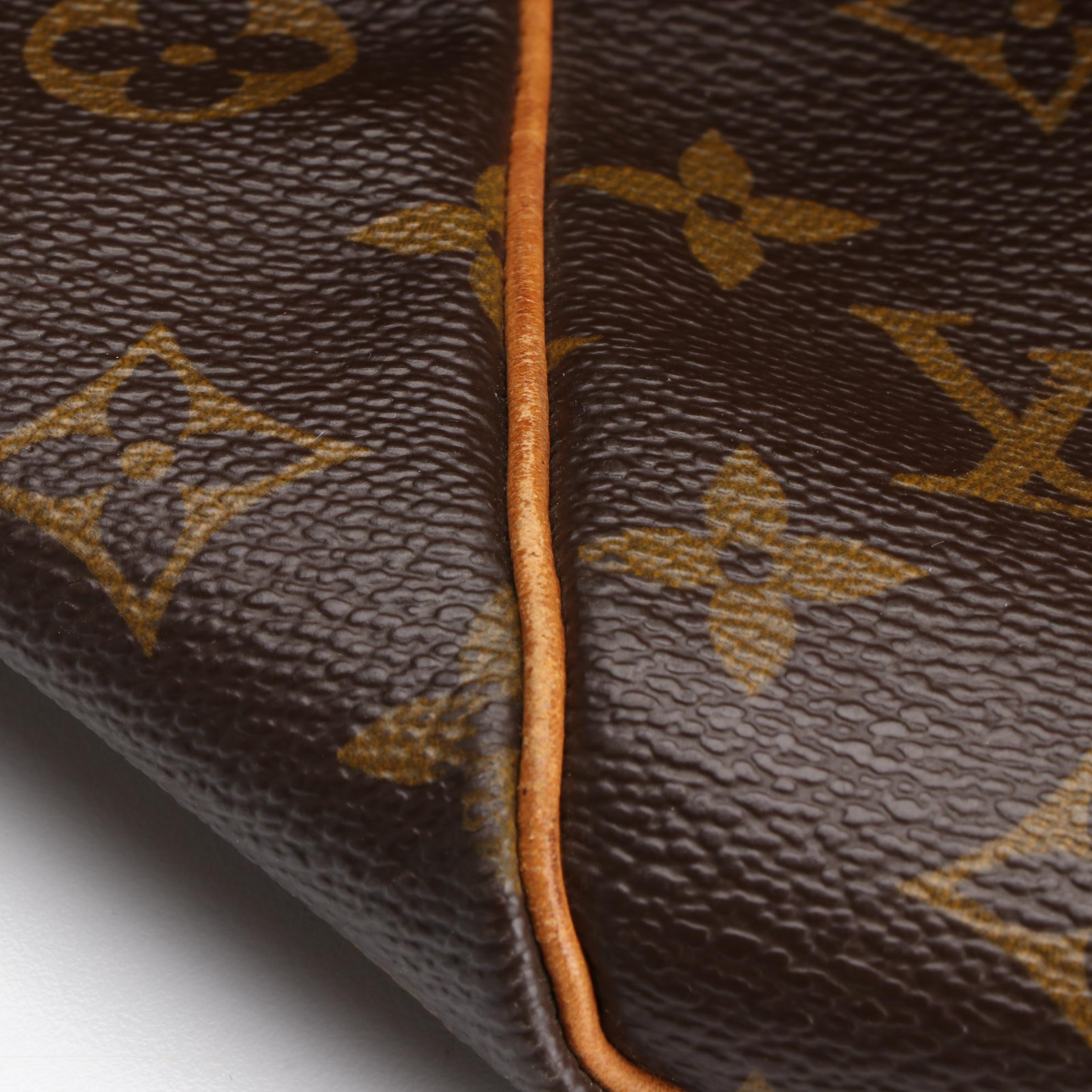 Louis Vuitton Keepall 50 in Monogram Canvas and Vachetta Leather