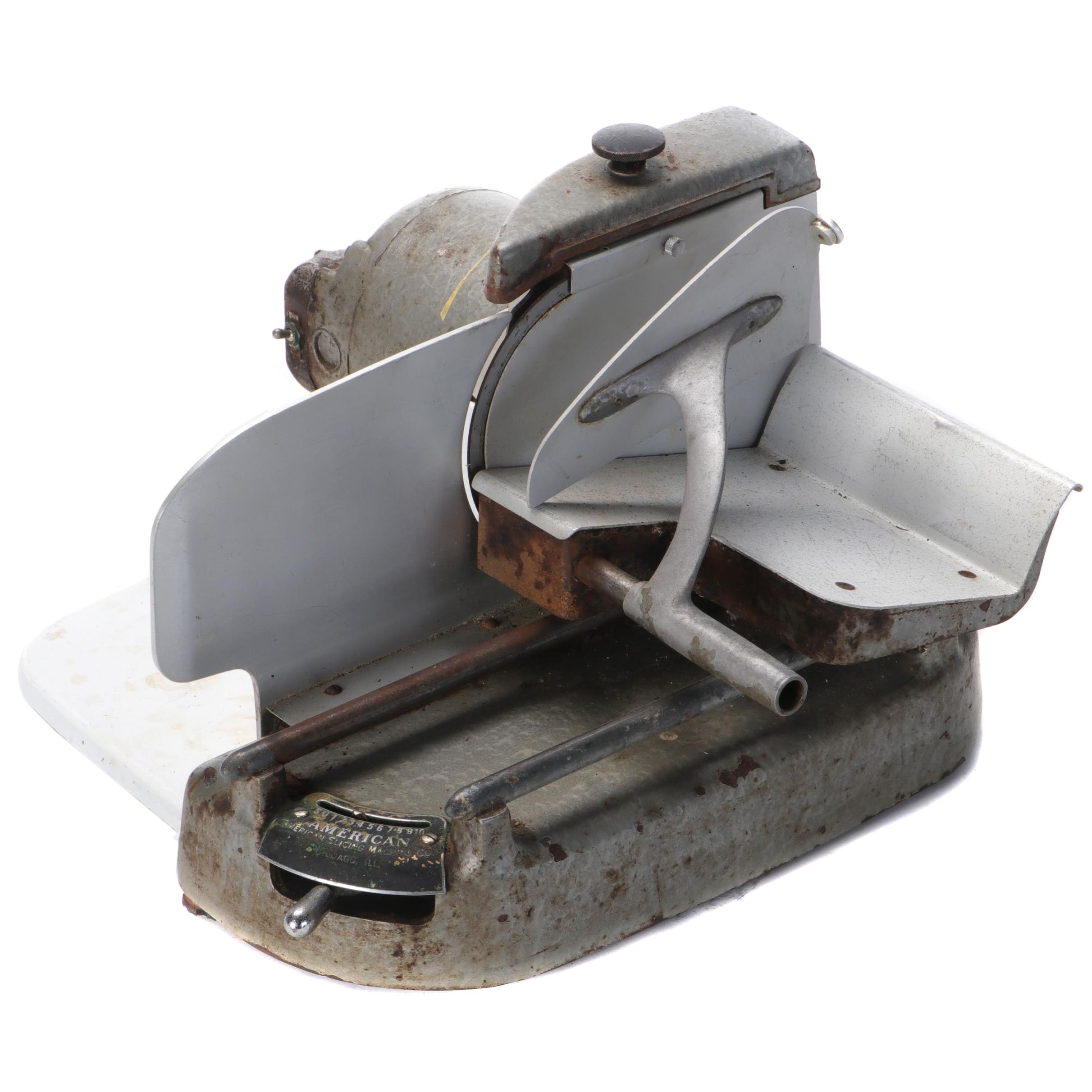 American Slicing Machine Co. Meat Slicer, Mid-20th Century