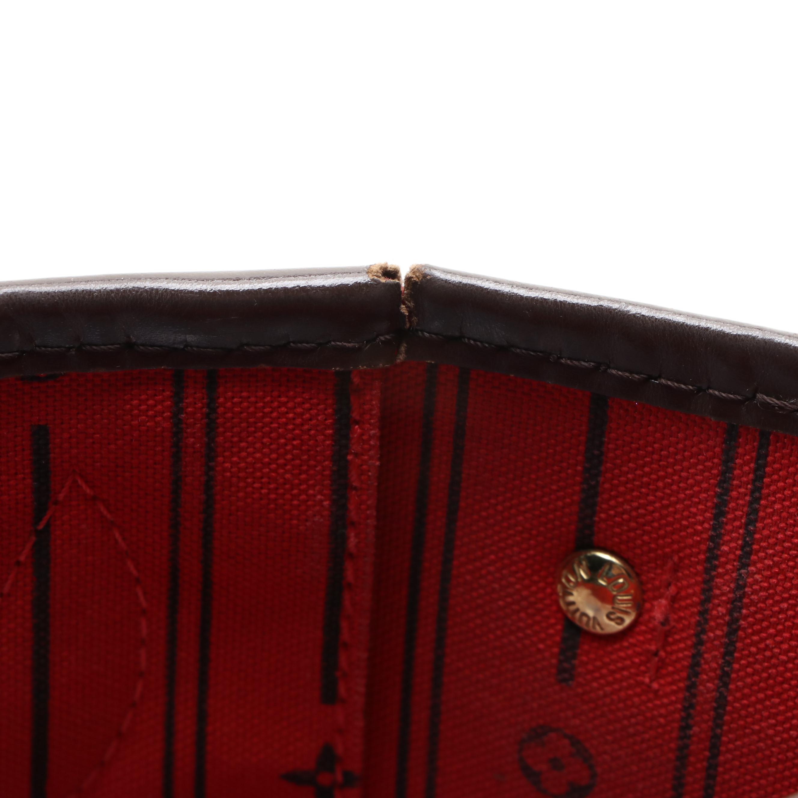 Louis Vuitton Neverfull PM in Damier Ebene Canvas and Leather