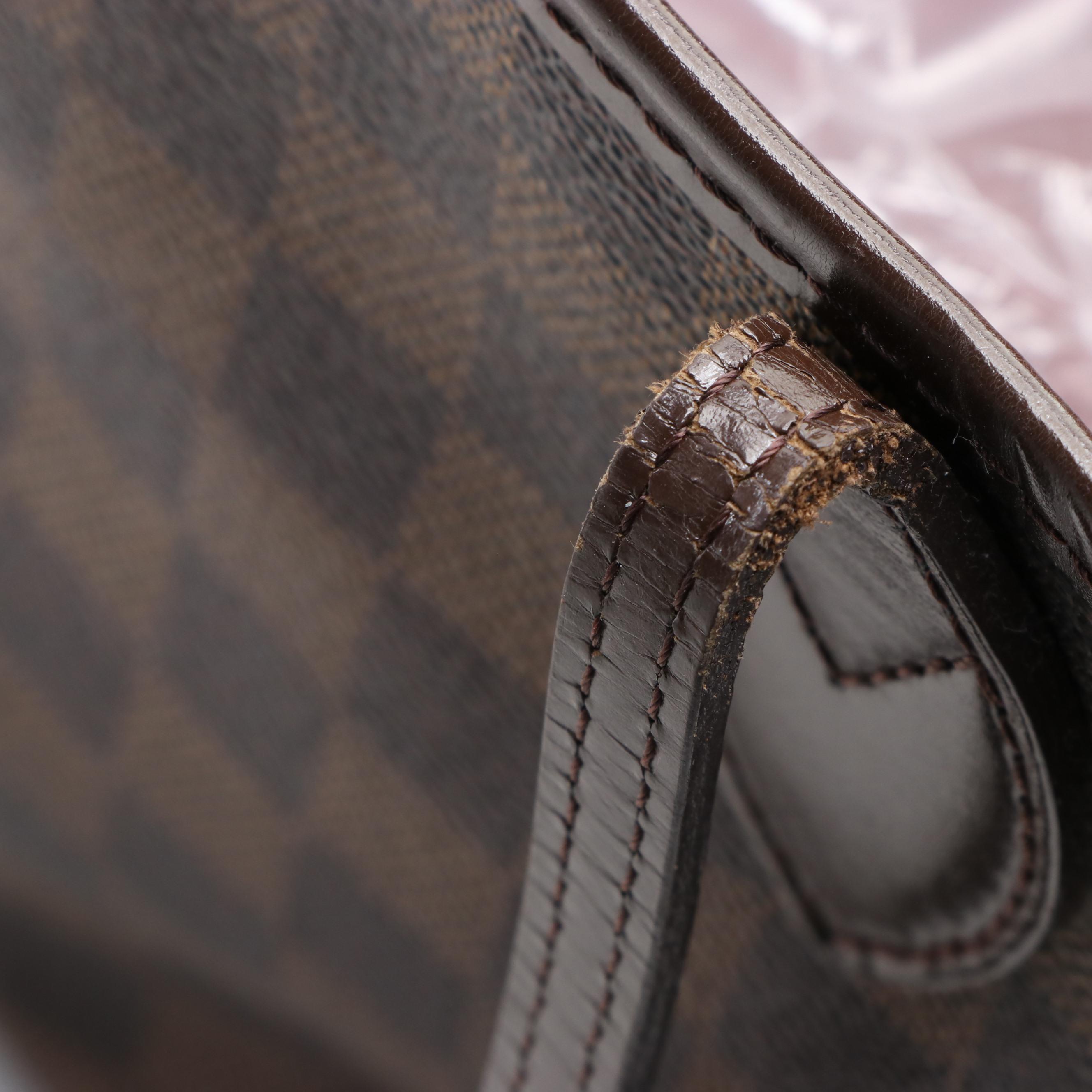 Louis Vuitton Neverfull PM in Damier Ebene Canvas and Leather