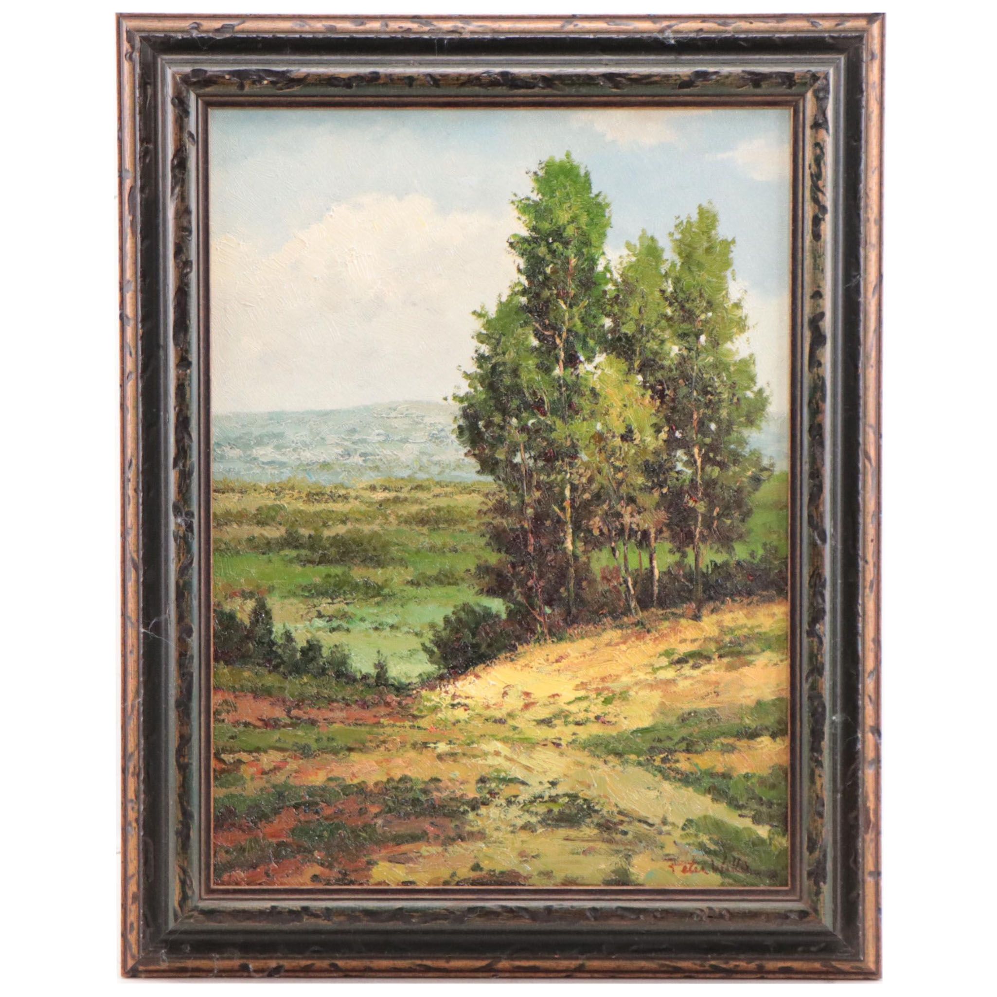 Peter Willis Landscape Oil Painting