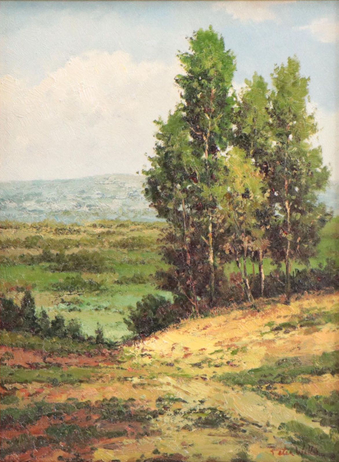 Peter Willis Landscape Oil Painting
