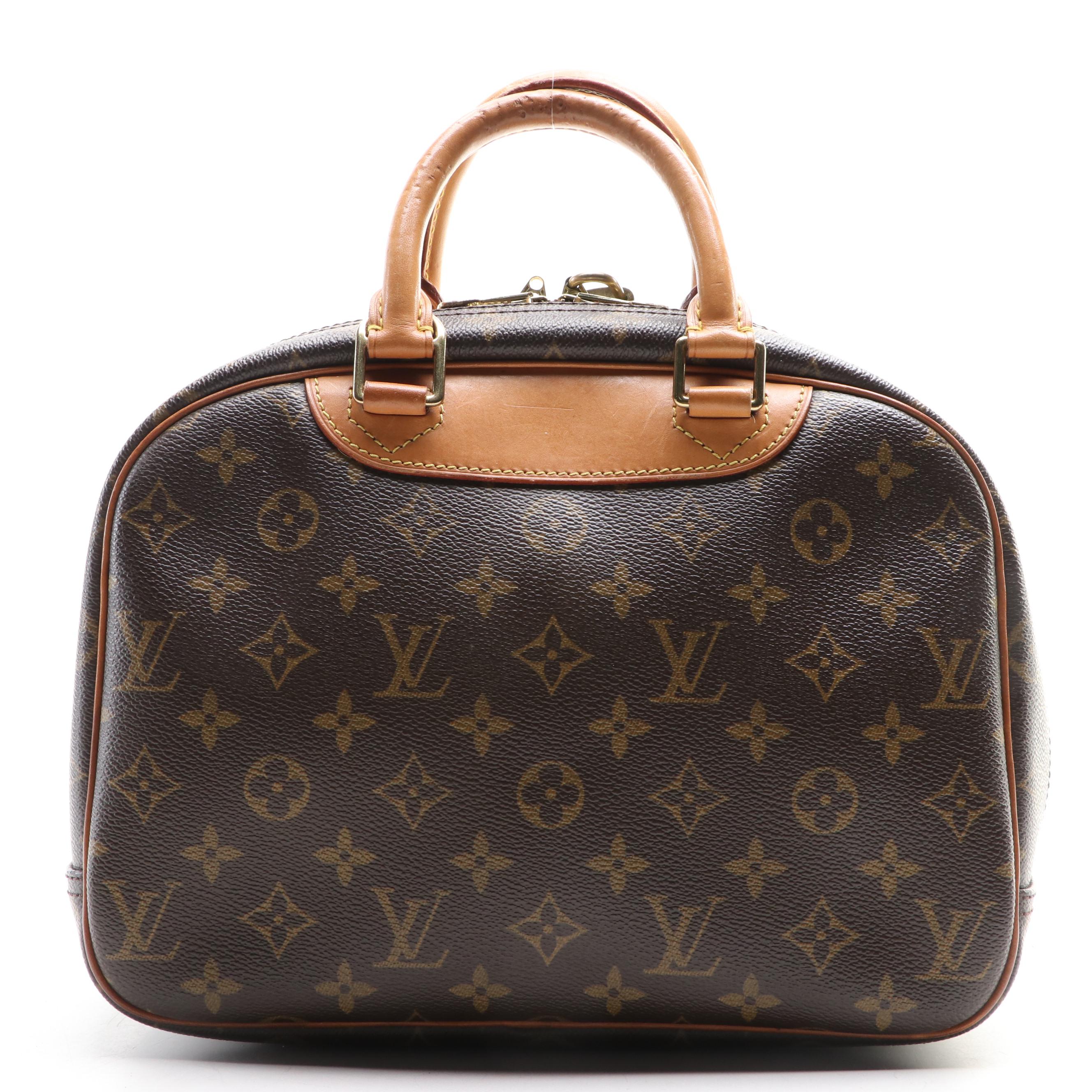 Louis Vuitton Trouville Bag in Monogram Canvas