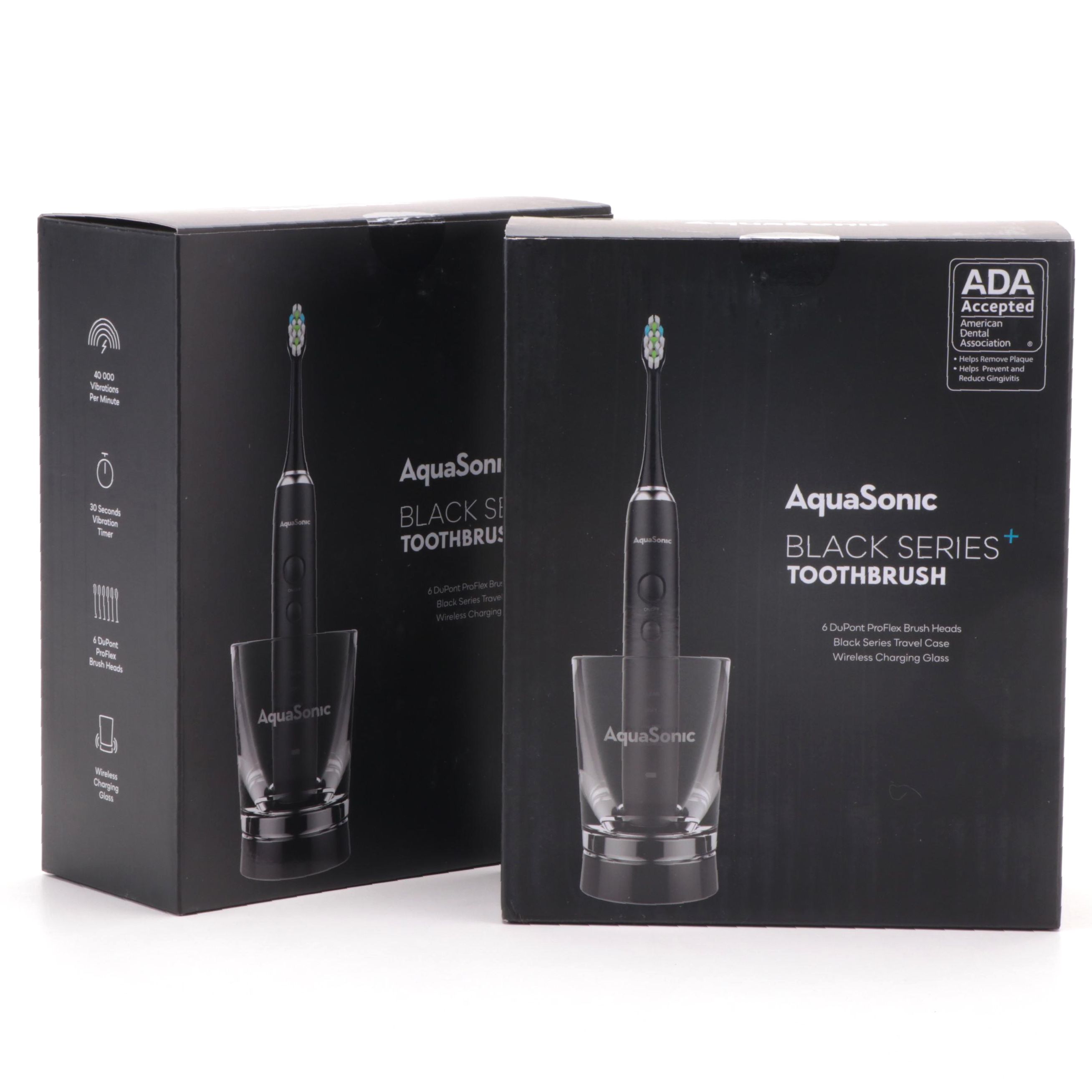 AquaSonic Black Series Plus Electric Toothbrushes