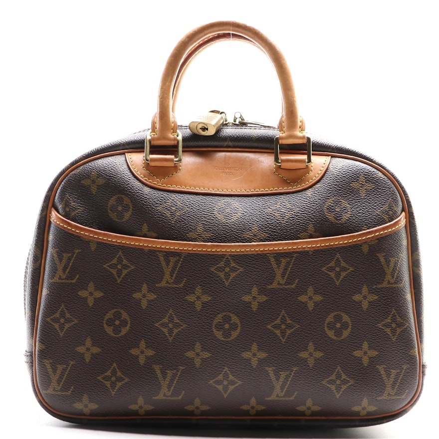 Louis Vuitton Trouville Bag in Monogram Canvas