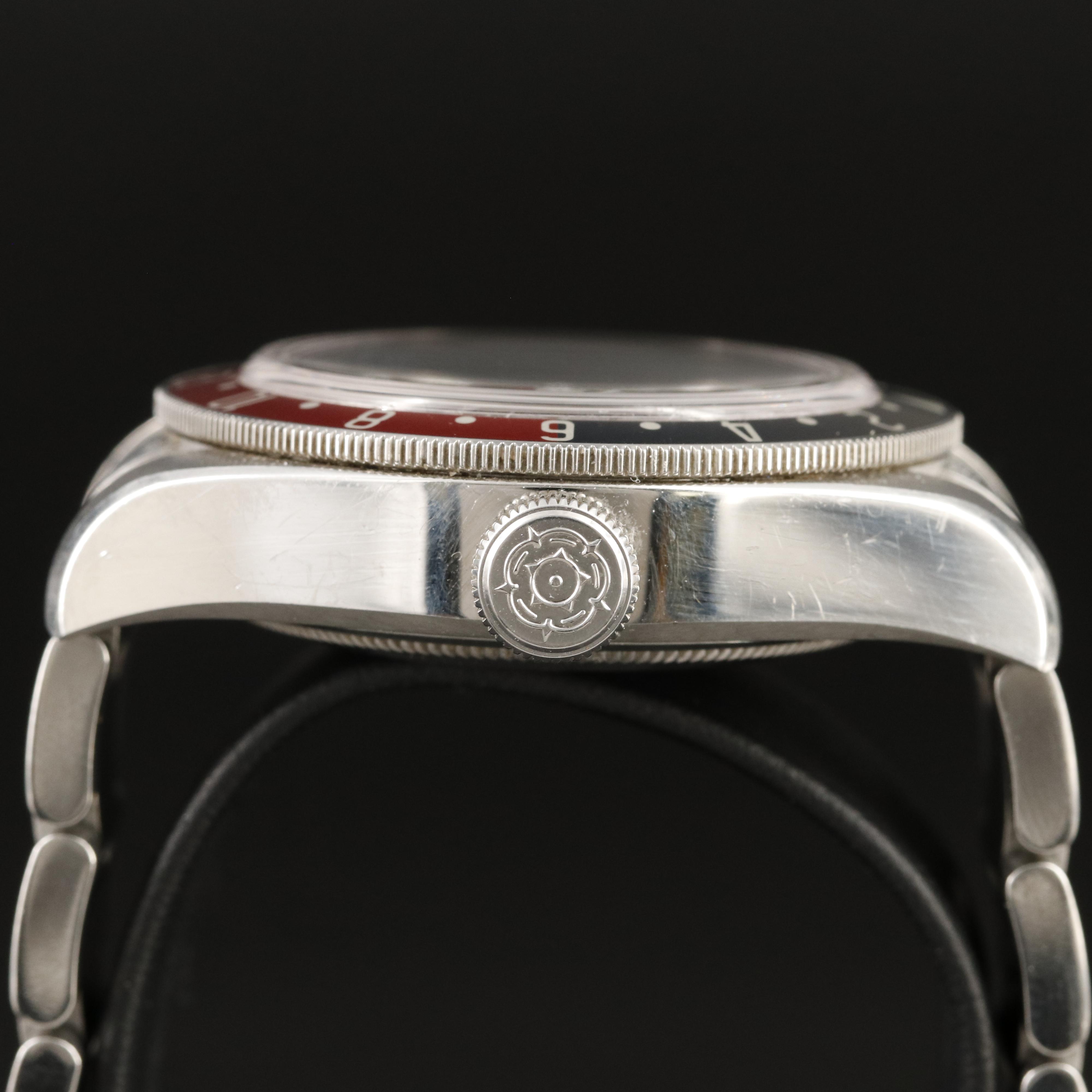 Tudor Heritage Black Bay GMT Stainless Steel Watch