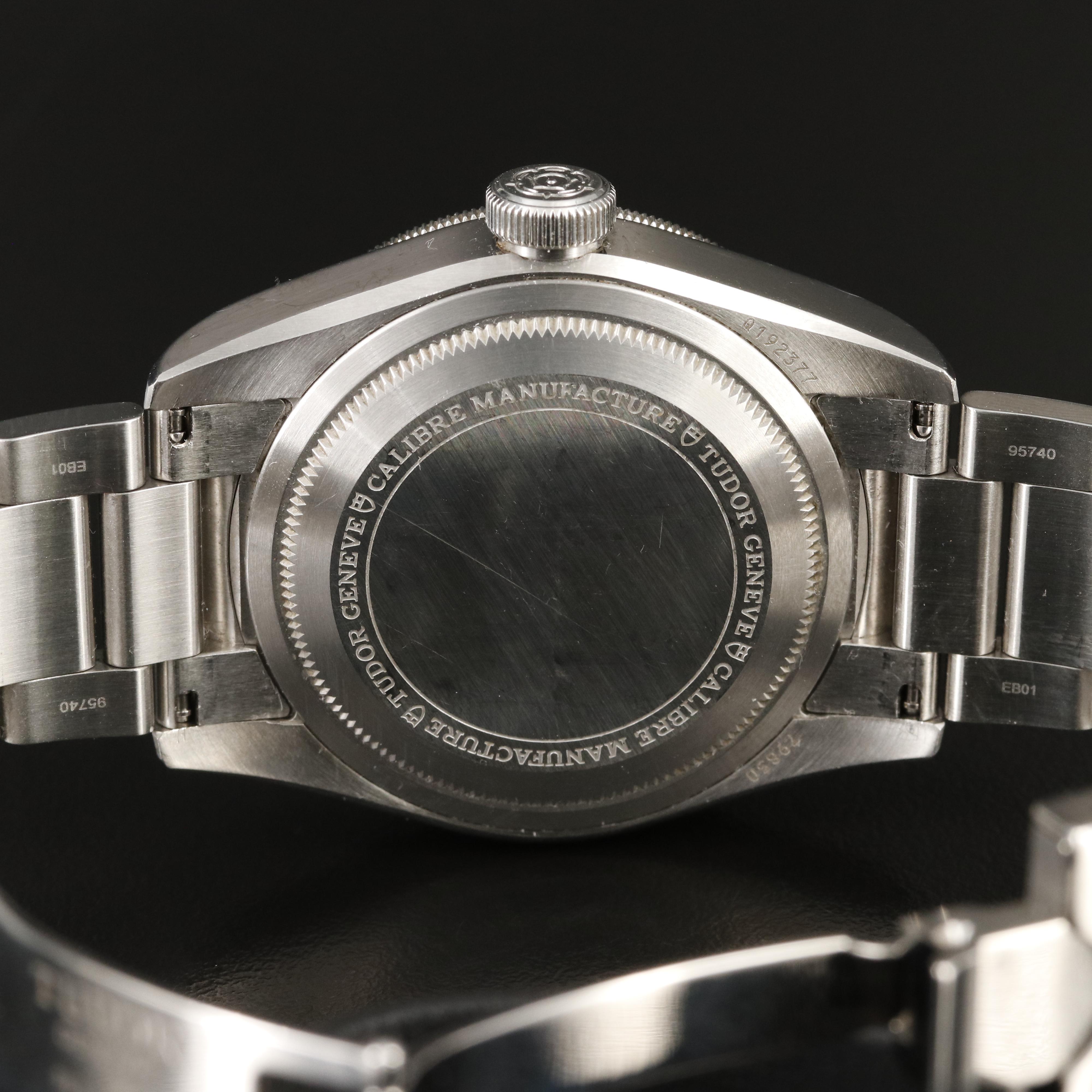 Tudor Heritage Black Bay GMT Stainless Steel Watch