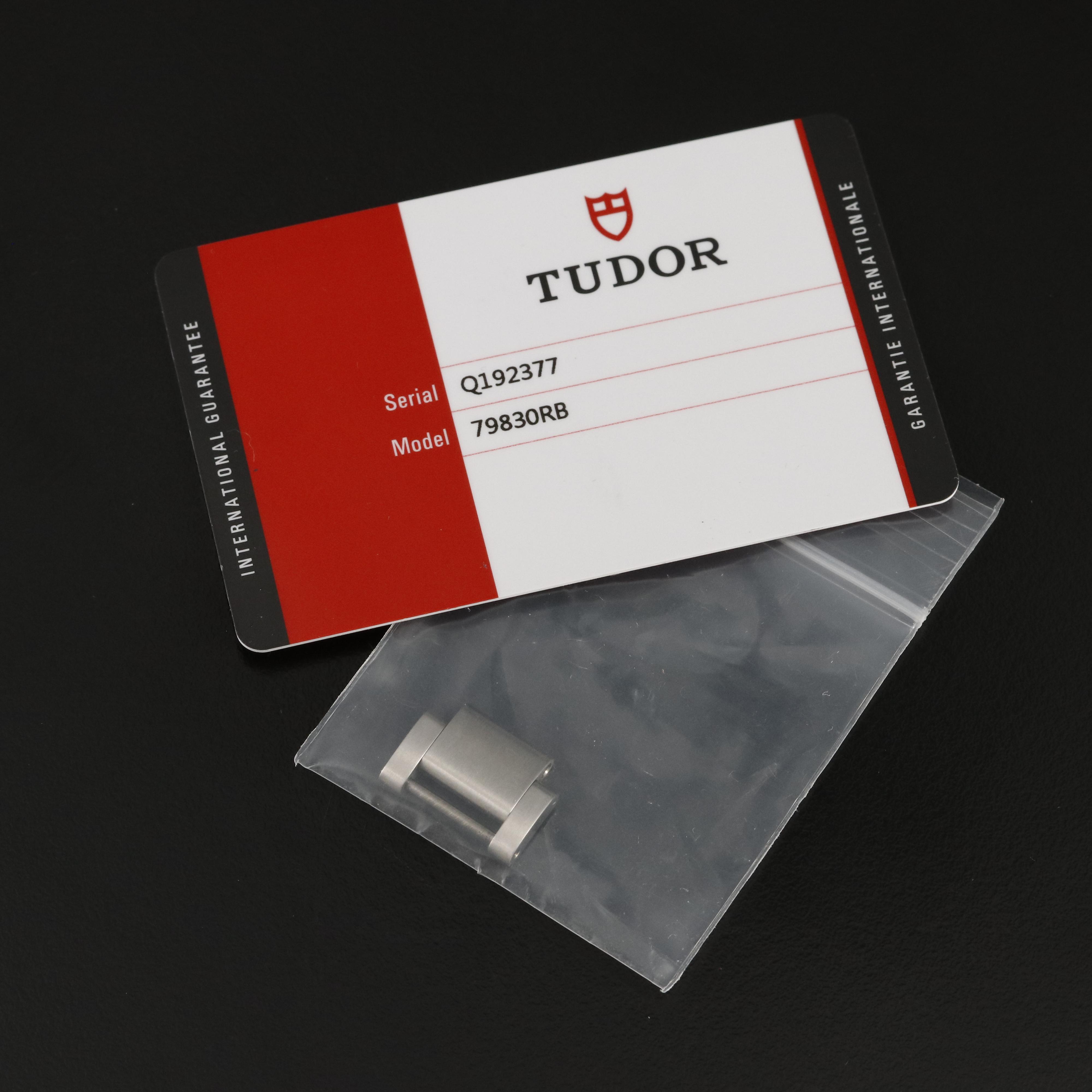 Tudor Heritage Black Bay GMT Stainless Steel Watch