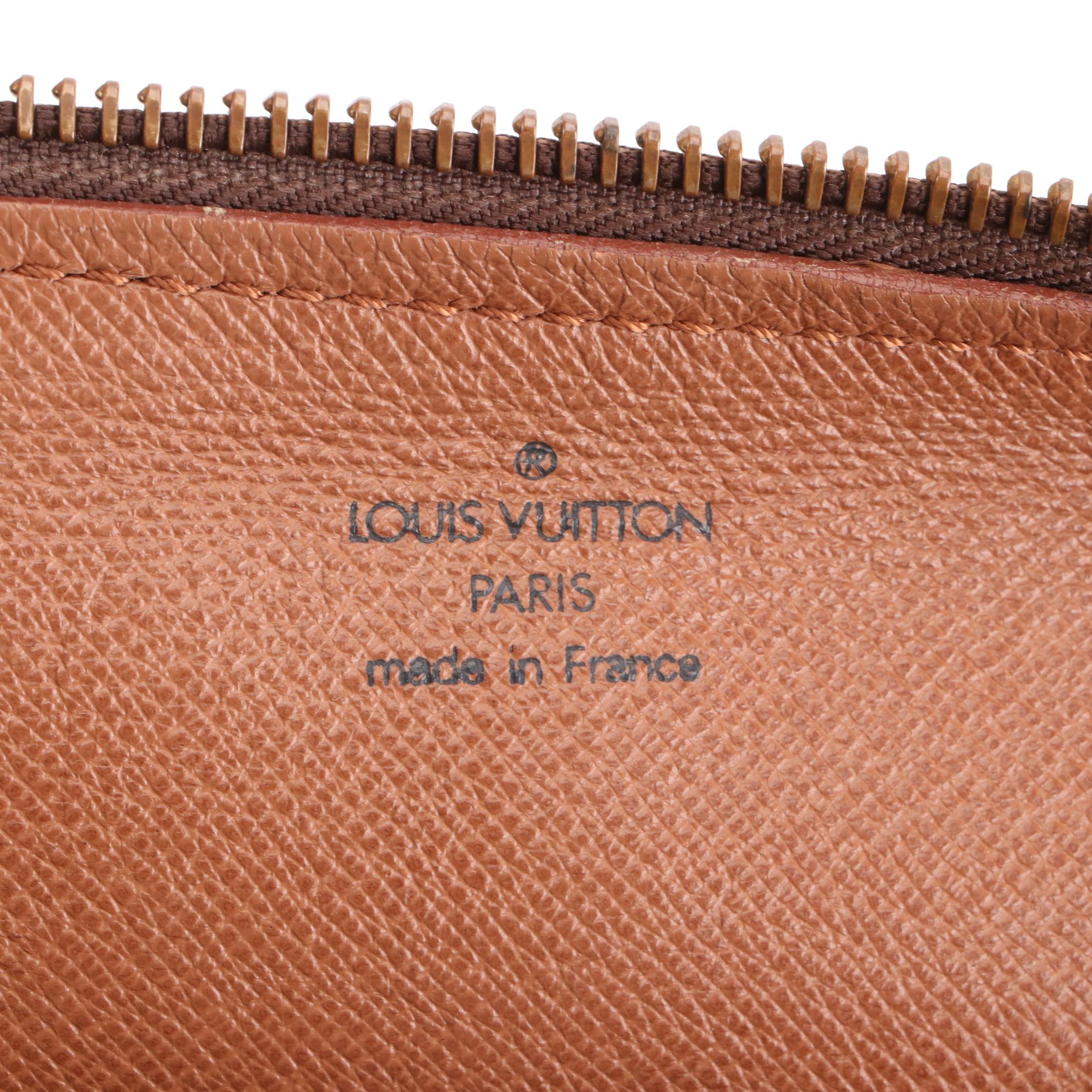Louis Vuitton Papillon 26 in Monogram Canvas and Brown Leather