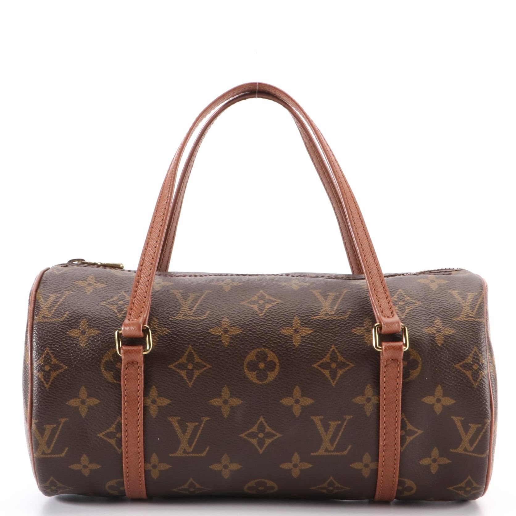 Louis Vuitton Papillon 26 in Monogram Canvas and Brown Leather