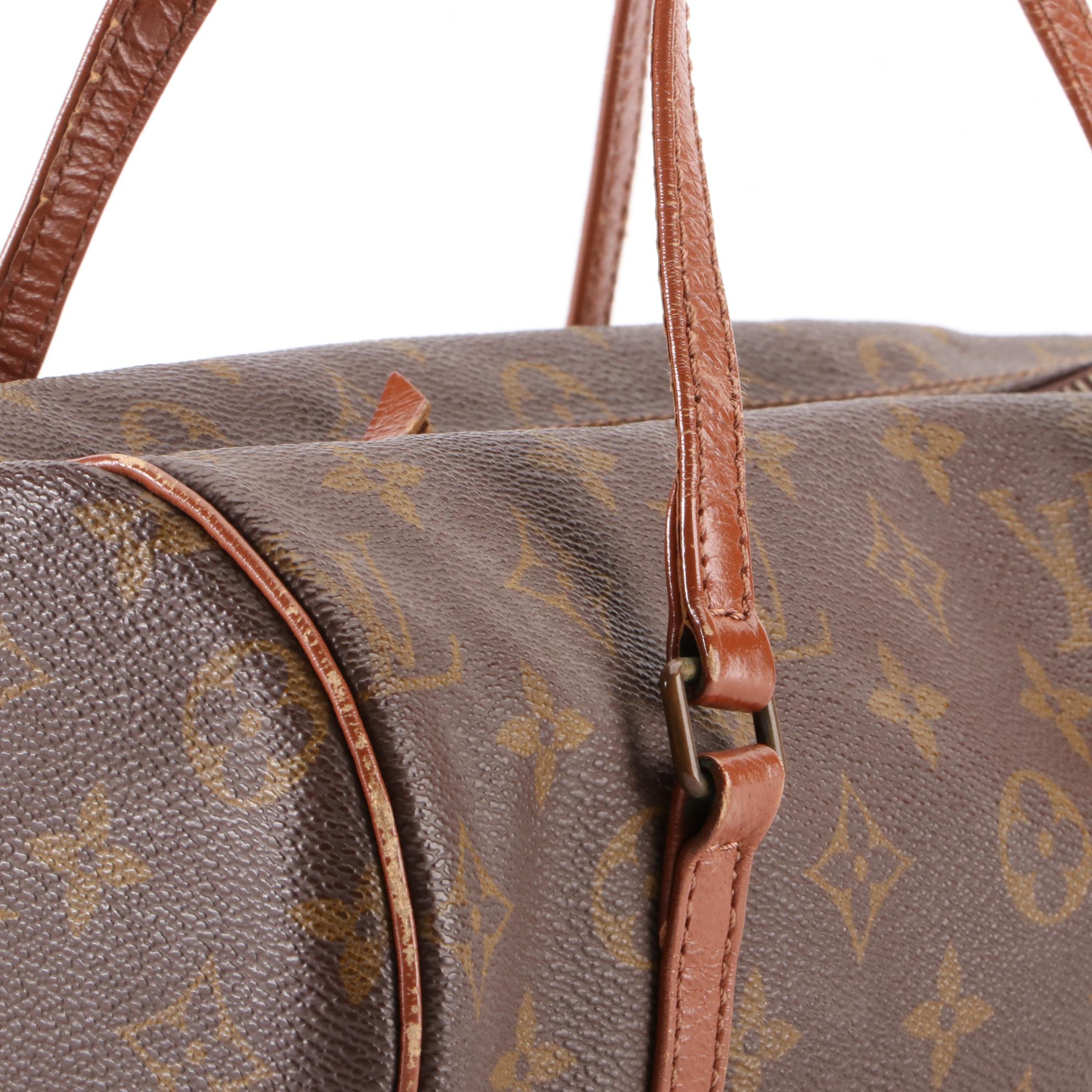 Louis Vuitton Papillon 26 in Monogram Canvas and Brown Leather