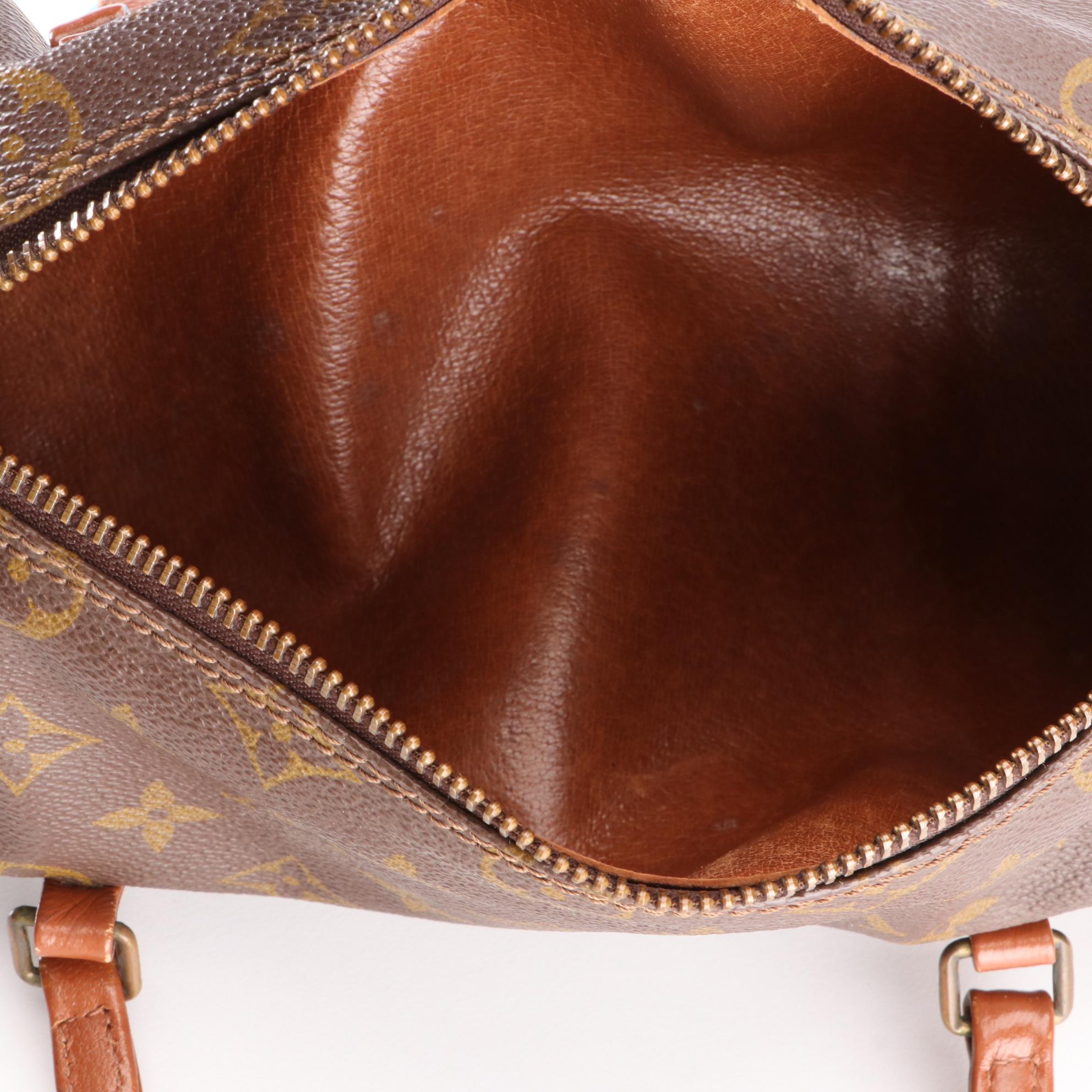 Louis Vuitton Papillon 26 in Monogram Canvas and Brown Leather